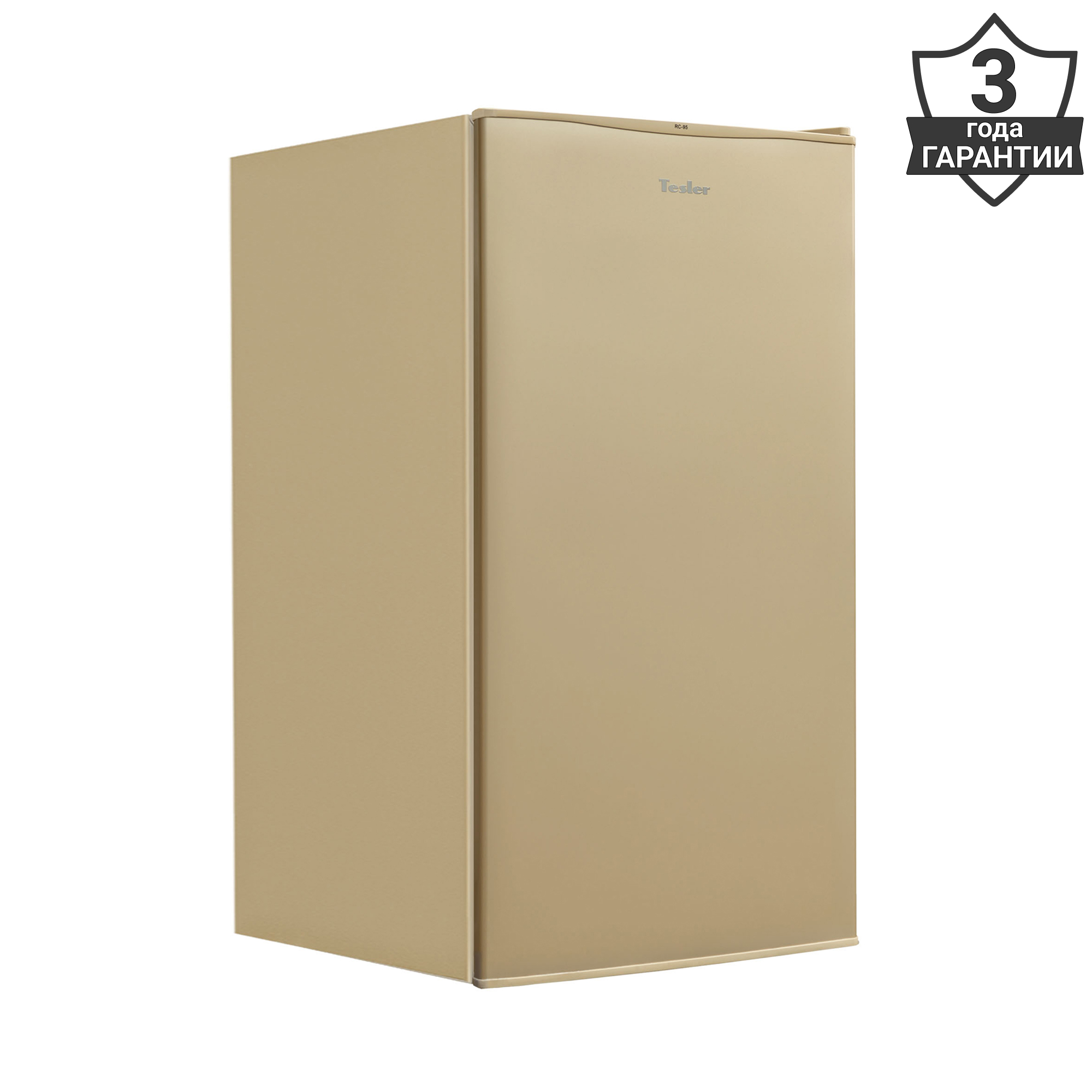 Изображение товара Отдельностоящий холодильник Tesler RC-95 CHAMPAGNE 84 л шампань
