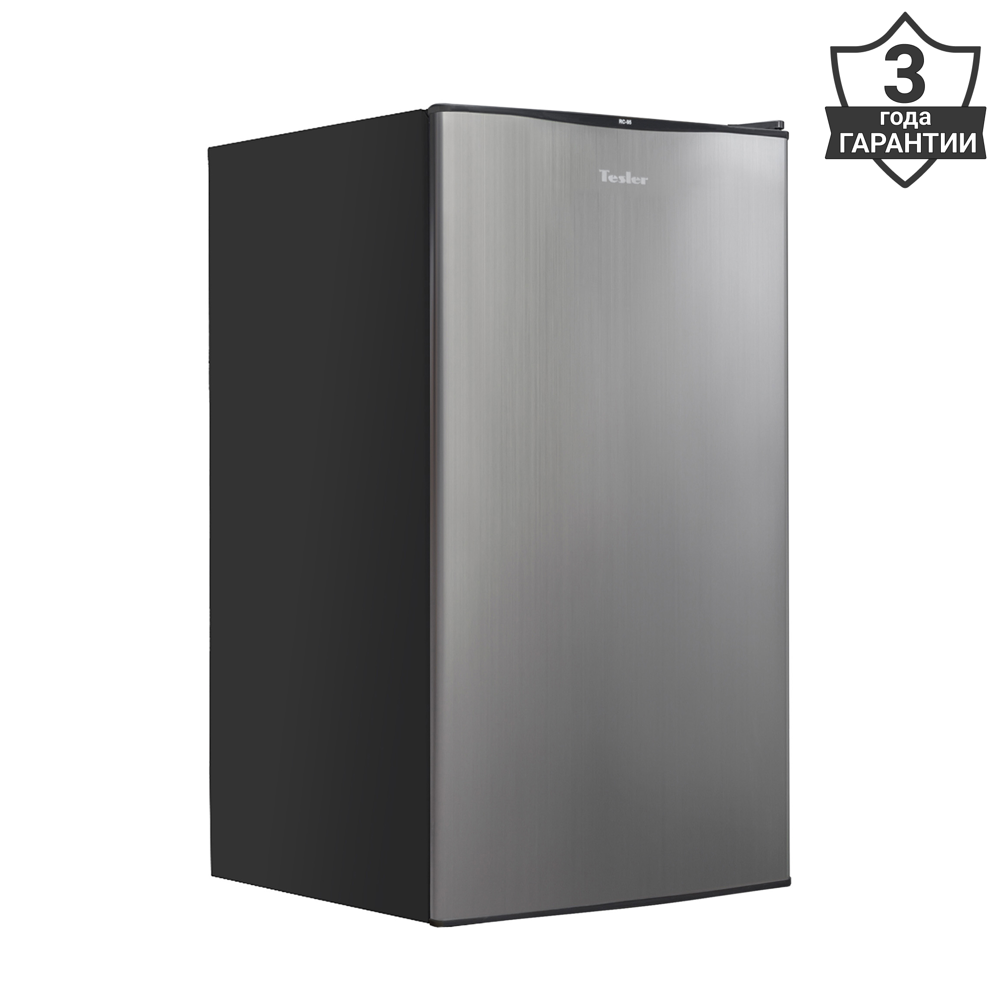 Изображение товара Отдельностоящий холодильник Tesler RC-95 GRAPHITE 90 л стильный компактный