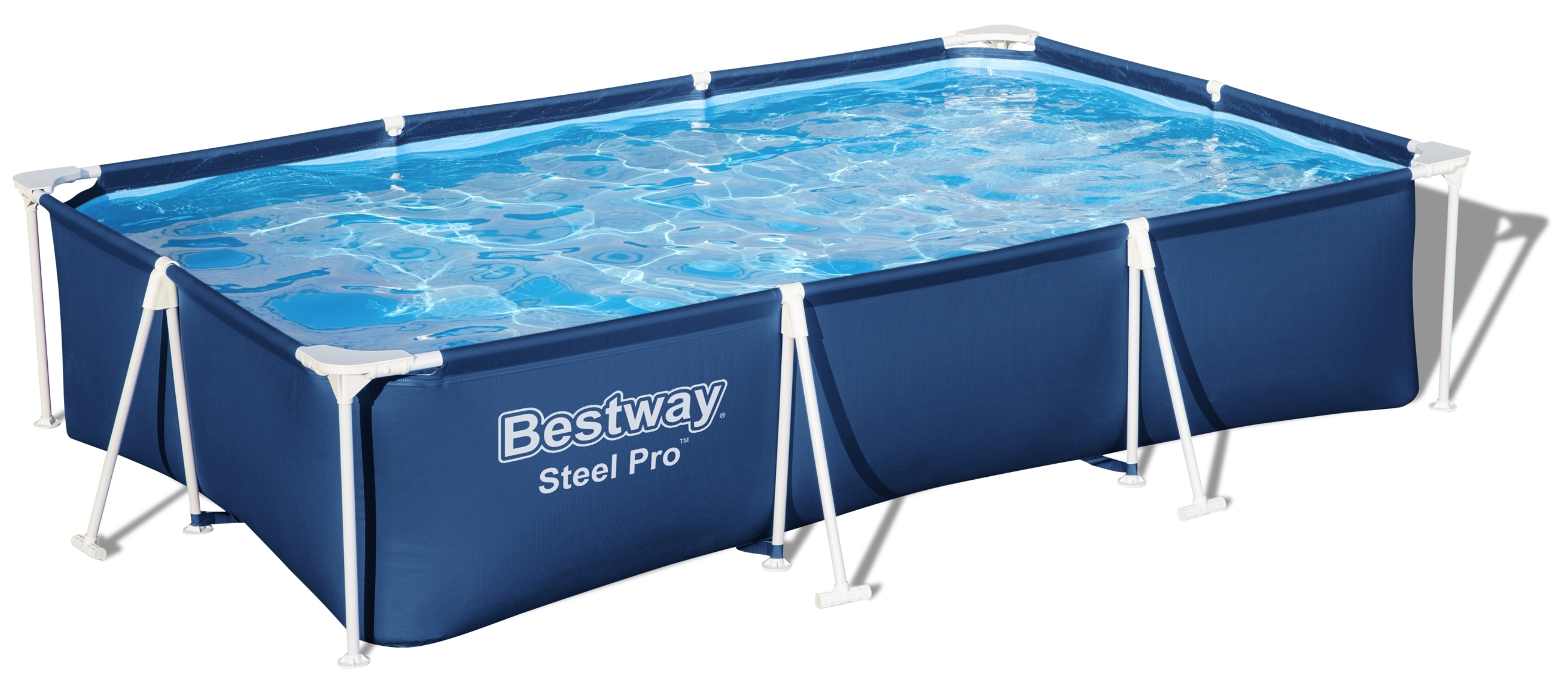Бассейн каркасный прямоугольный Bestway 56411 BW 300x201x66 см - 1