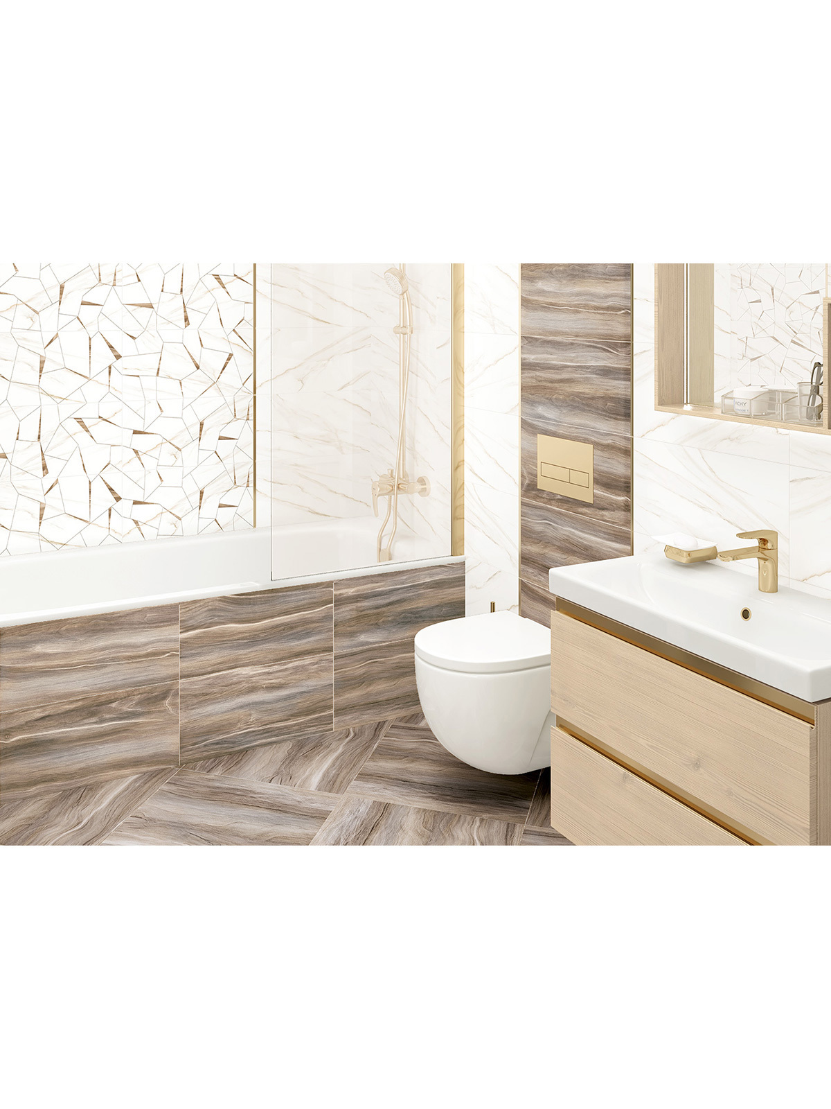 Изображение товара Керамогранит Altacera FT3ESR21 41x41 см разноцветный для пола и стен