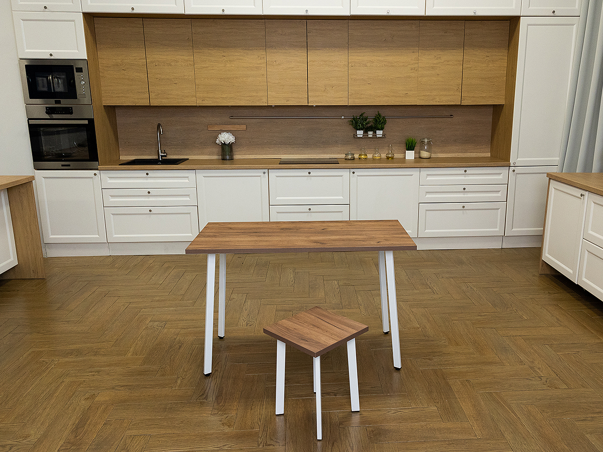 Изображение товара Обеденный стол Diko Loft DL 868066 90x55 см в стиле лофт с регулировкой высоты