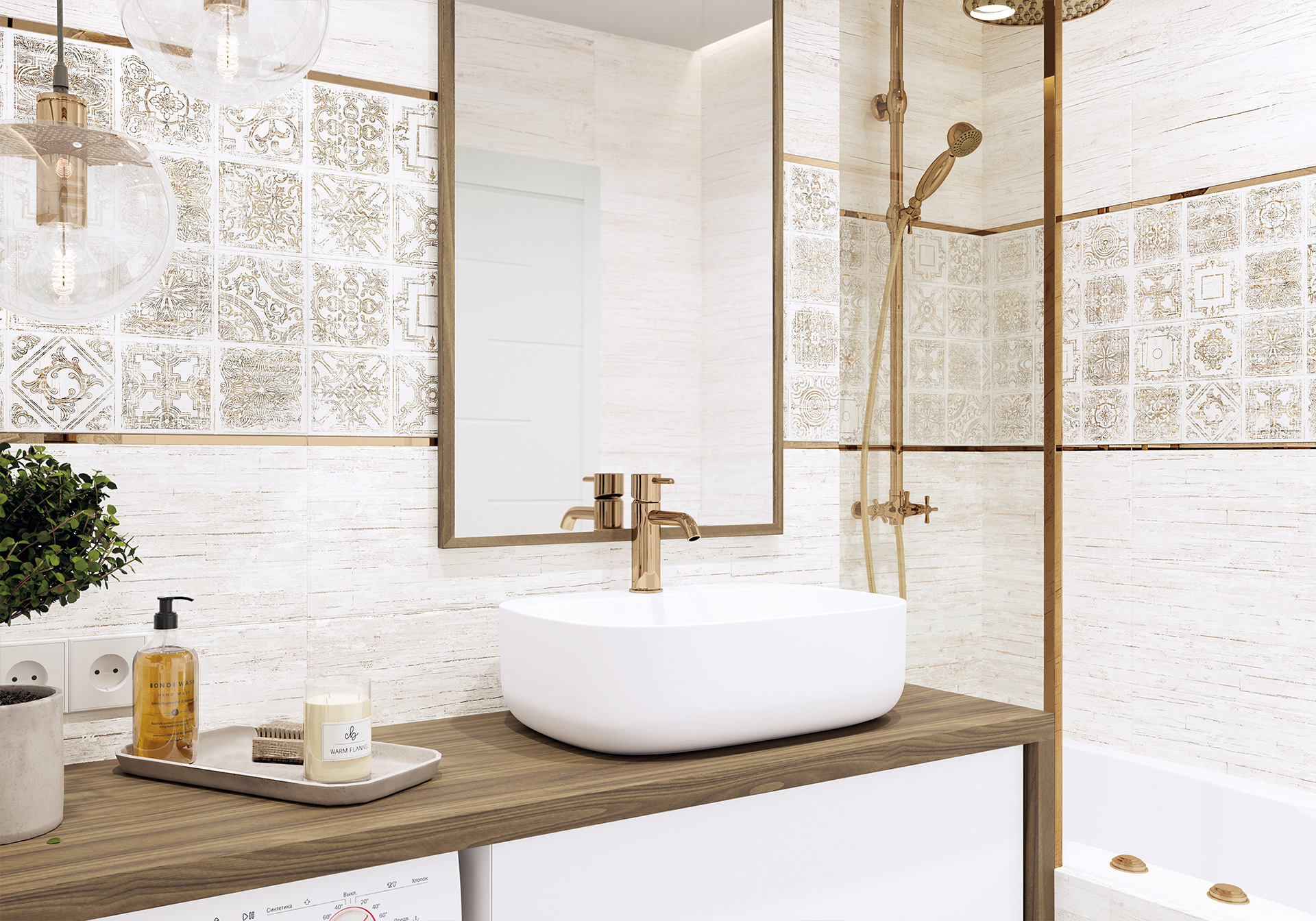 Изображение товара Керамогранит Altacera Village WT9VIE01 50x24.9 см бежевый для стен внутренней отделки