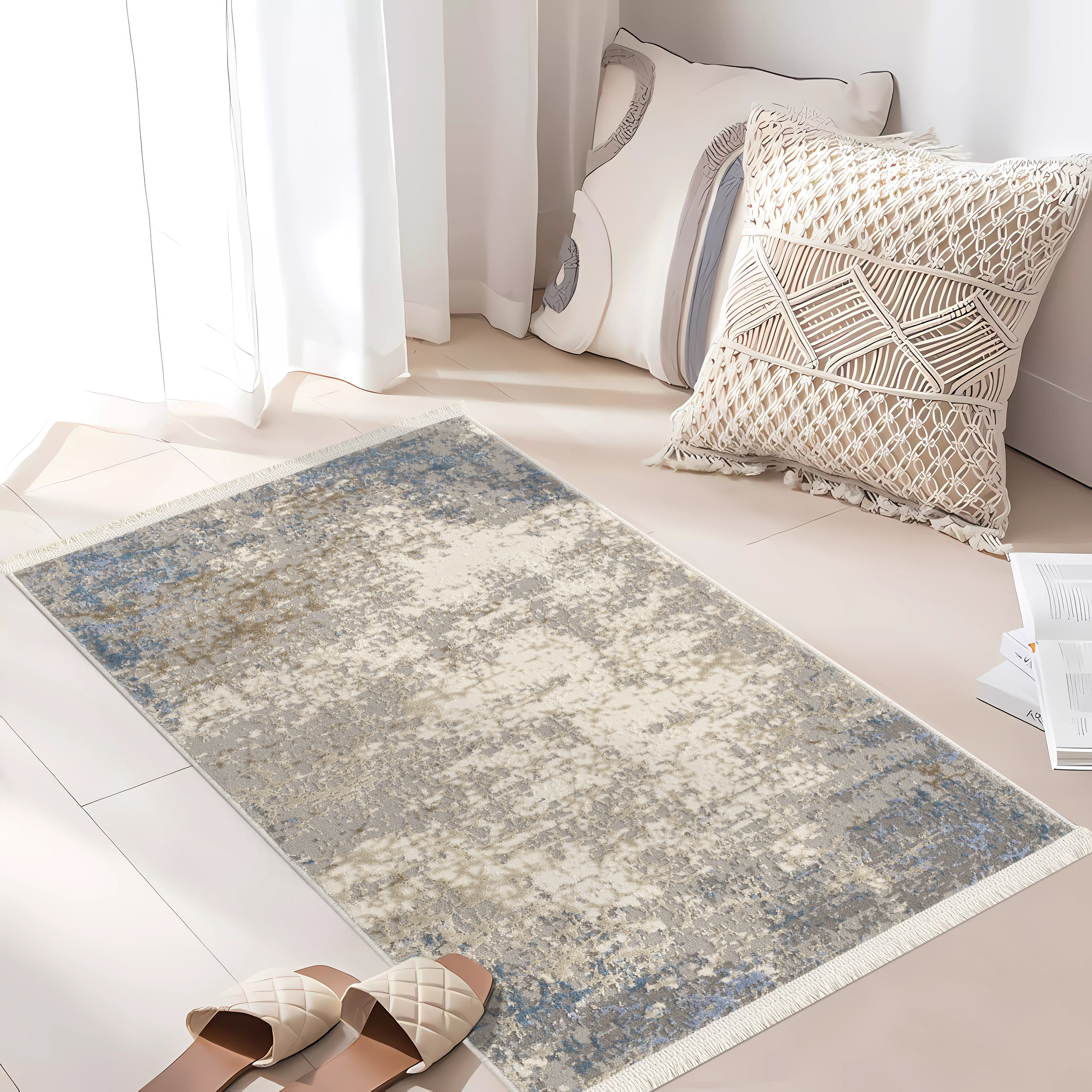 Изображение товара Ковер Белка Лакшери 60x110 см из полипропилена для современного интерьера