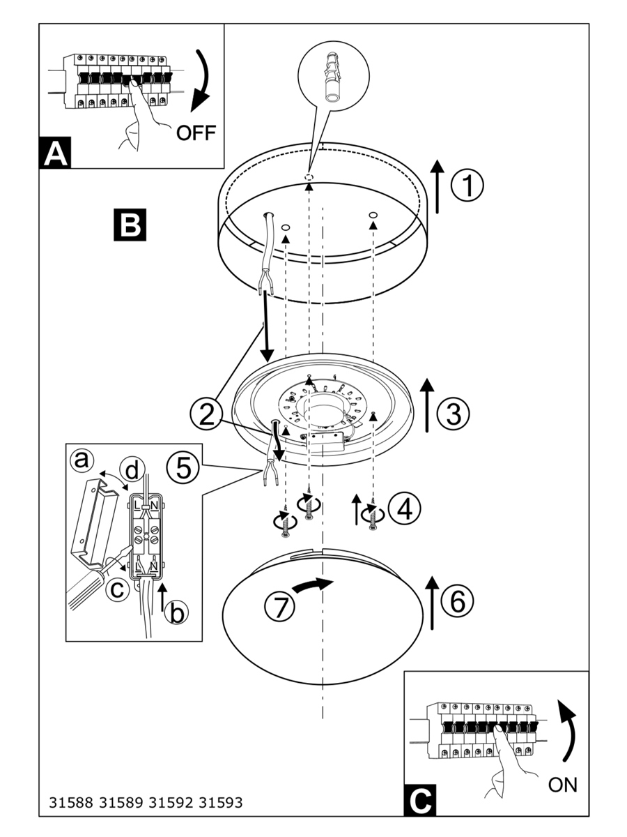 Изображение товара Люстра потолочная светодиодная Eglo Pasteri 31588 5 м² теплый белый свет