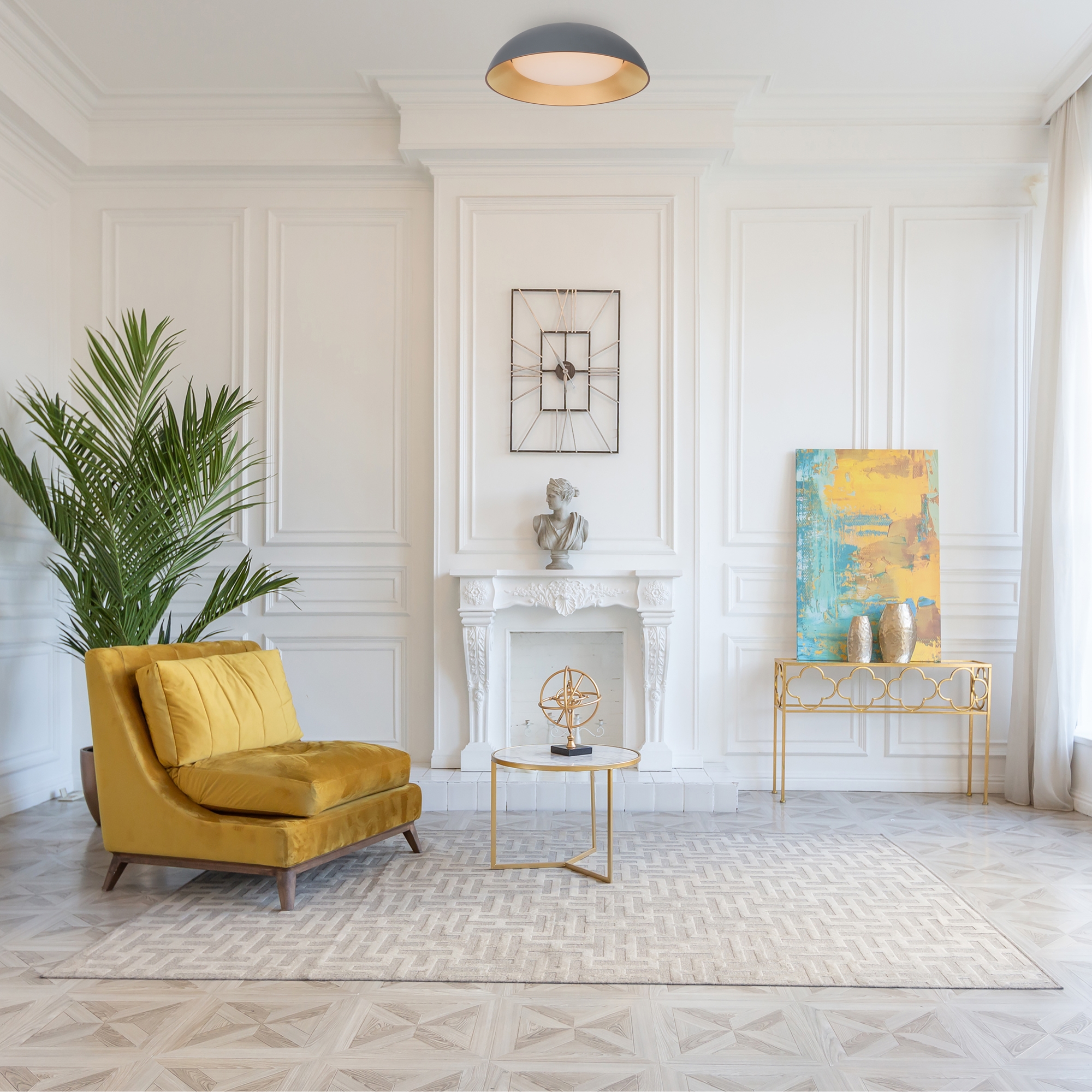 Изображение товара Потолочный светильник FR5277CL-L72GR цвет серый