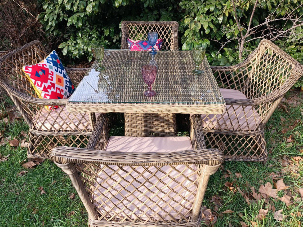 Изображение товара Набор садовой мебели Sunset Айриш см-3050 искусственный ротанг 5 предметов