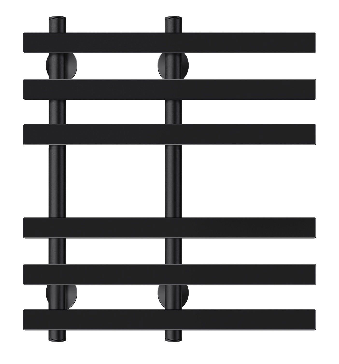 Изображение товара Полотенцесушитель электрический Secado Понтида 3 500x600 мм 300 Вт с терморегулятором лесенка цвет черный R