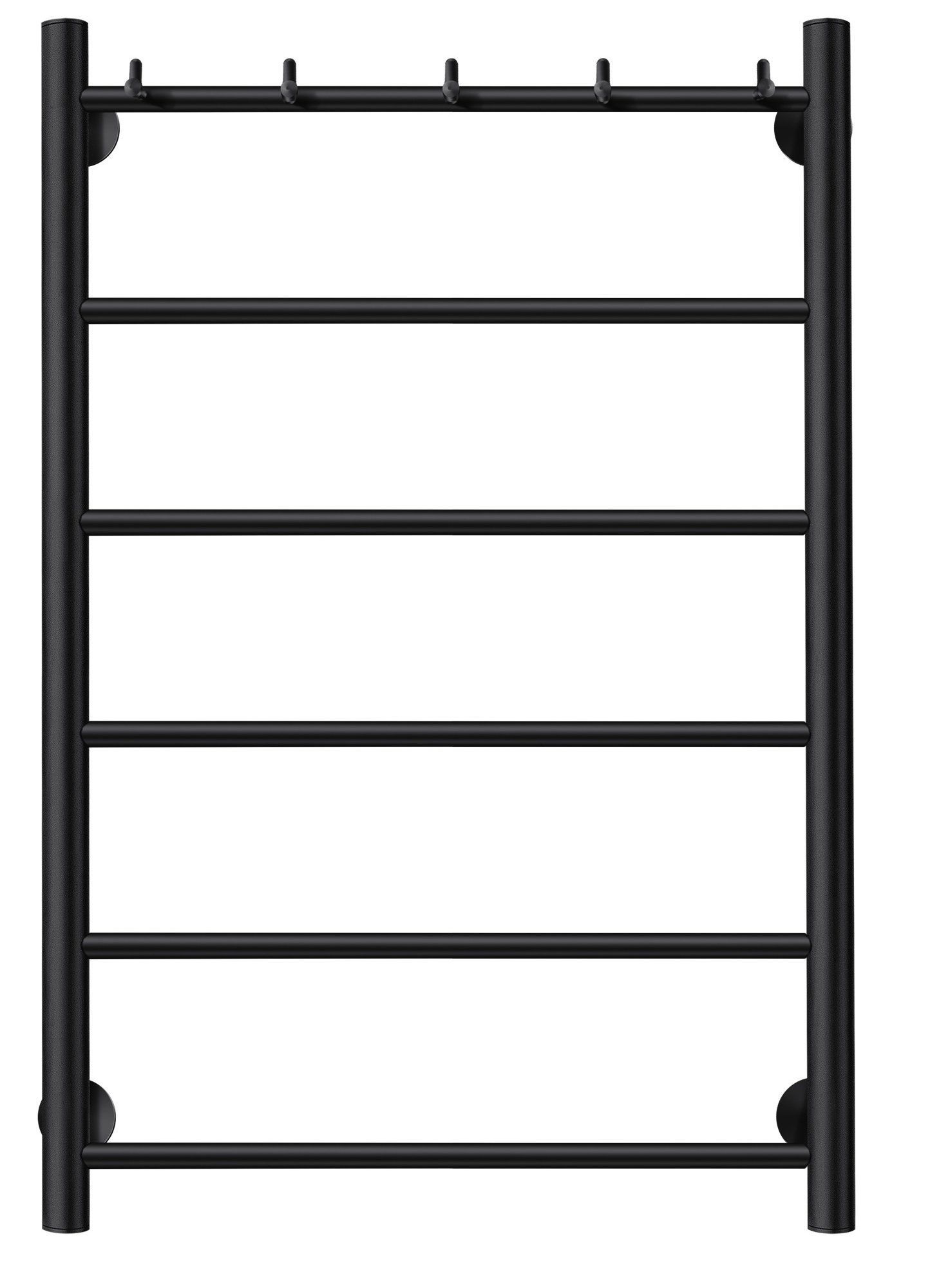 Изображение товара Полотенцесушитель электрический Secado Триада 1 К 400x800 мм 300 Вт с терморегулятором лесенка цвет черный R