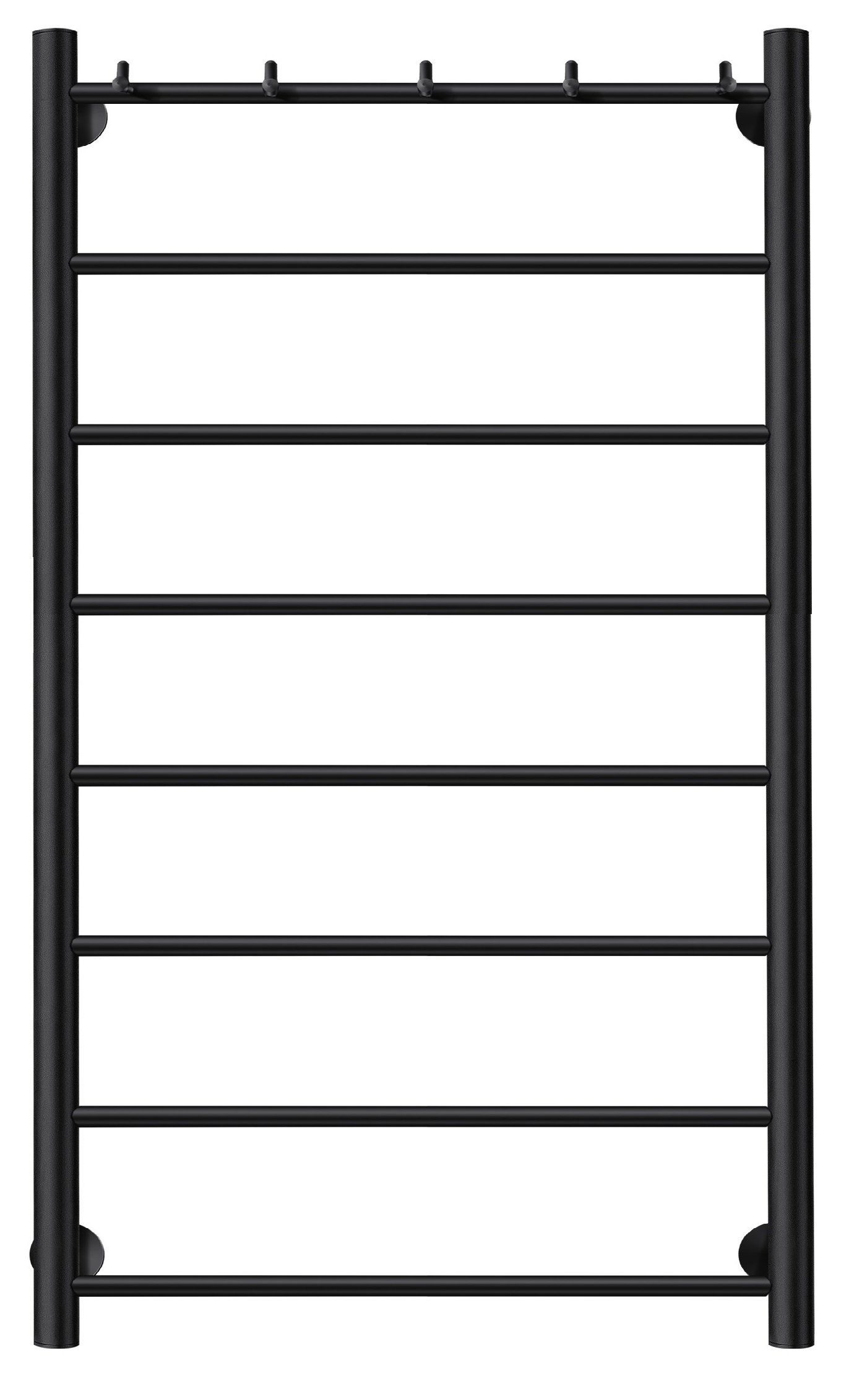Изображение товара Полотенцесушитель электрический Secado Триада 1 К 500x1000 мм 300 Вт с терморегулятором лесенка цвет черный R