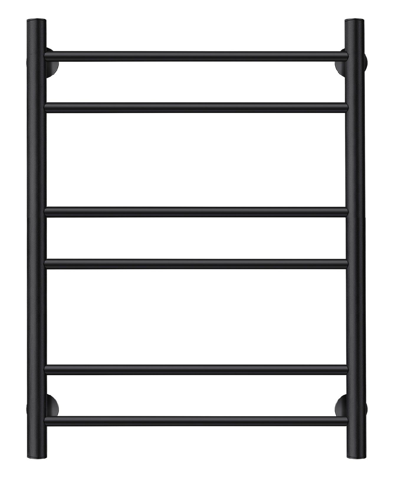 Изображение товара Электрический полотенцесушитель Secado Триада 600x500 мм 300 Вт с терморегулятором черный матовый