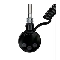 Изображение товара Полотенцесушитель электрический Secado Триада 3 500x1000 мм 300 Вт с терморегулятором лесенка цвет черный R