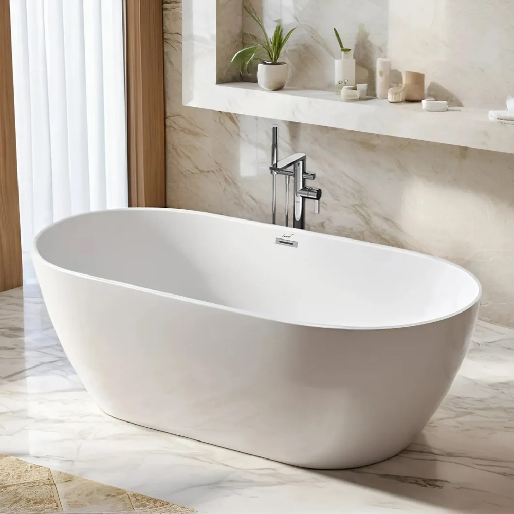 Изображение товара Отдельностоящая ванна Ceruttispa d'ISEO2 10509 170x75x5.6см акриловая со сливом-переливом