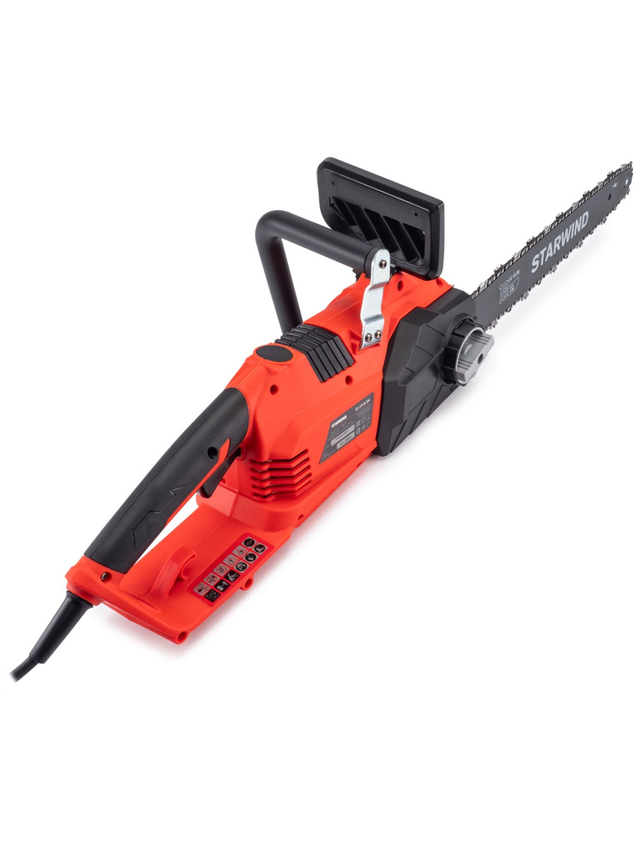 Изображение товара Электропила Starwind SE-2418-SM 2400 Вт, шина 45 см, бесключевое натяжение