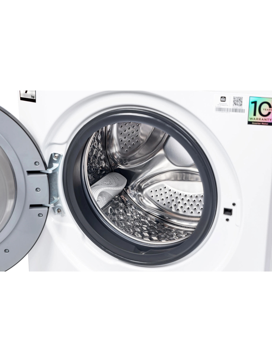 Изображение товара Стиральная машина Midea Mfc3712bsw40/w 59.5x85x0 см 7 кг цвет белый