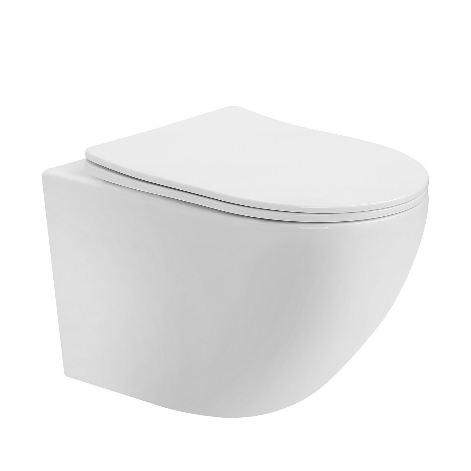 Изображение товара Комплект инсталляции и унитаз Bequem ABBER с безободковым смывом, Китай