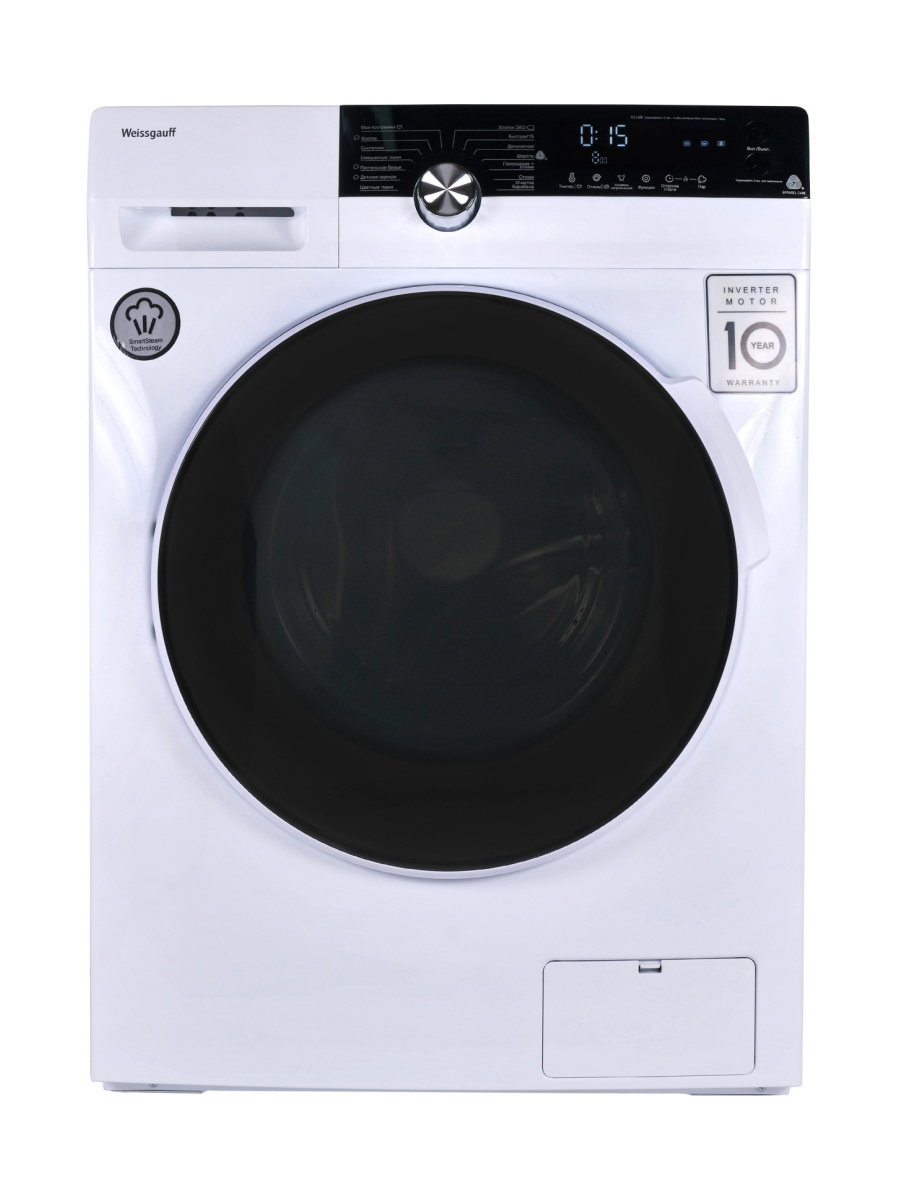 Изображение товара Стиральная машина Weissgauff Wm 4947 dc 59.5x85x0 см 7 кг цвет белый