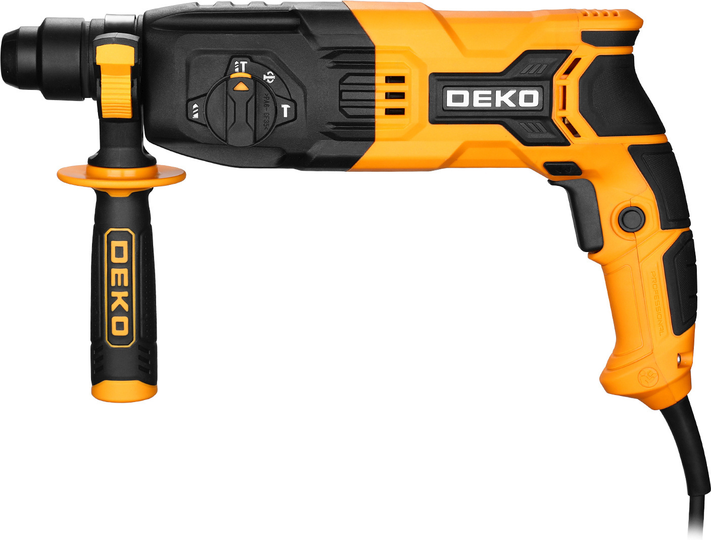 Изображение товара Перфоратор сетевой SDS Plus Deko DKH850W 850 Вт 3 Дж кейс в комплекте