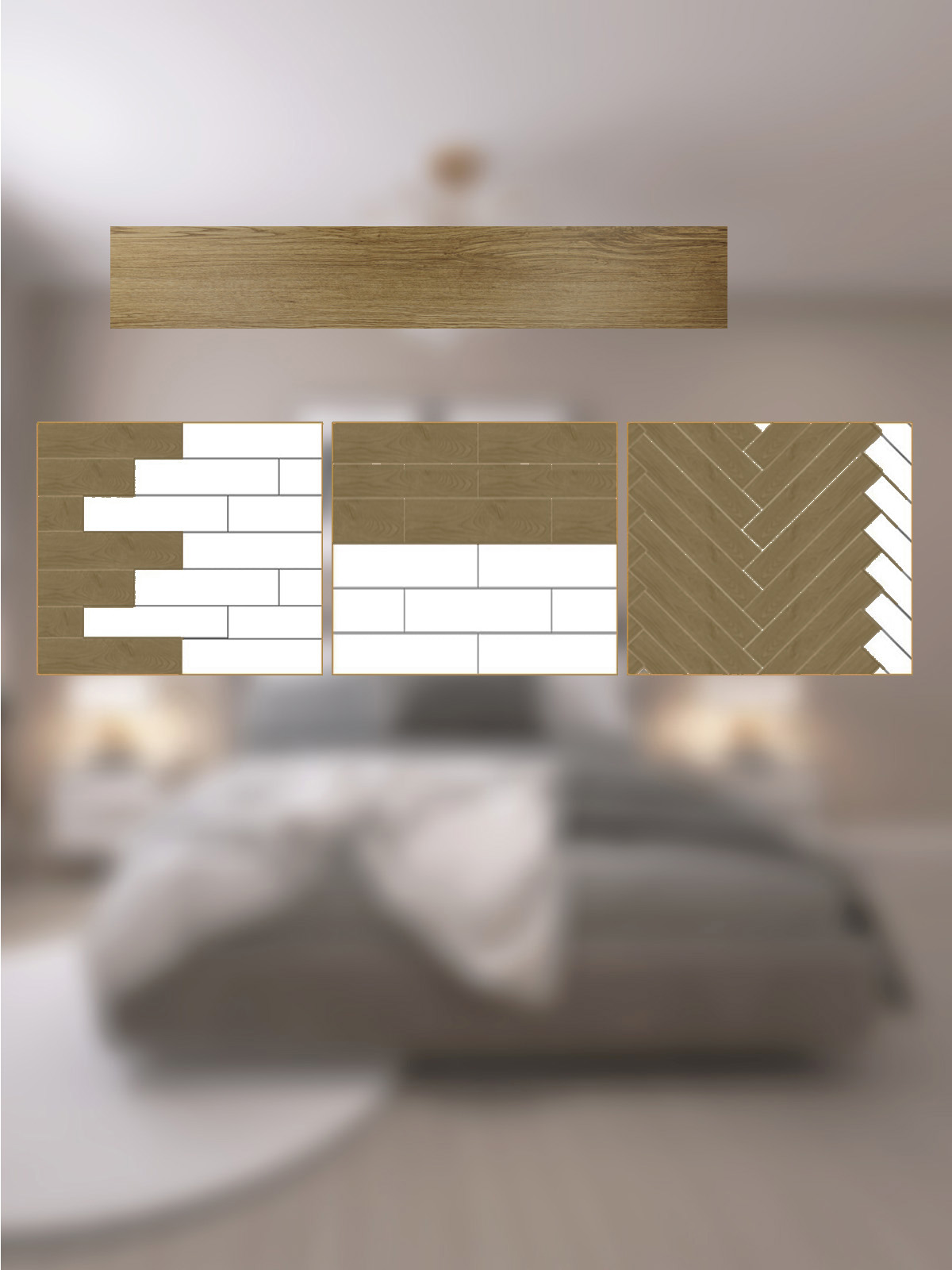 Изображение товара СПК плитка Rigid Saffron 42 класс 3.8 мм бежевое дерево 2.148 м2