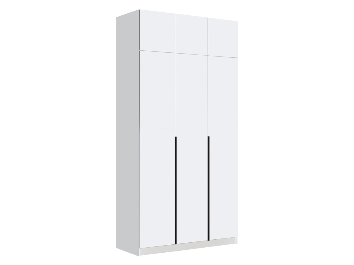 Изображение товара Шкаф распашной Стендмебель Лион 120x240x55 см белый современный стиль