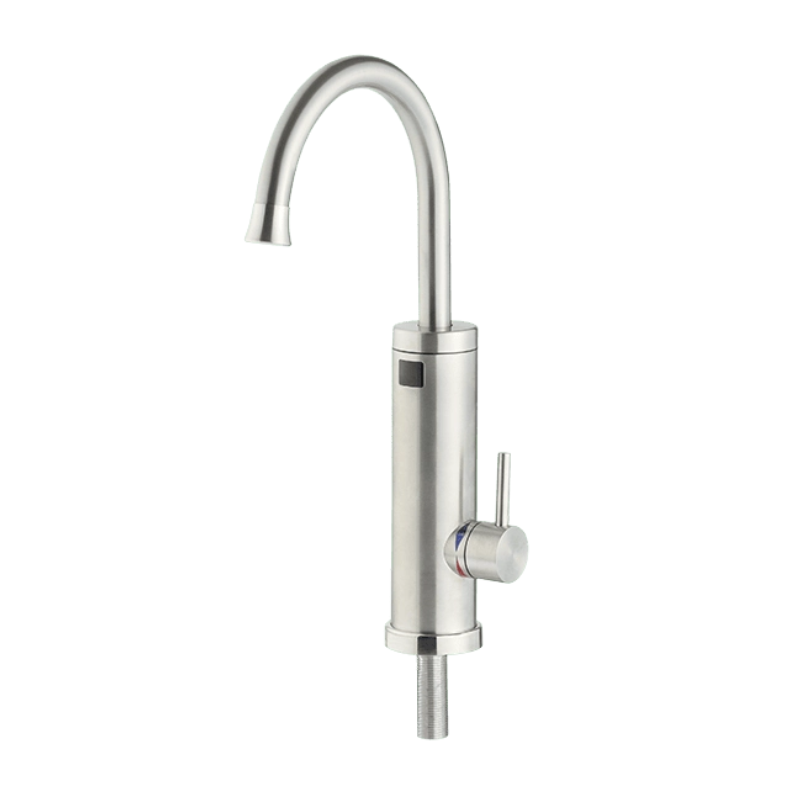 Изображение товара Проточный водонагреватель электрический Unipump Bef-003n 31653 3 кВт серый/серебристый