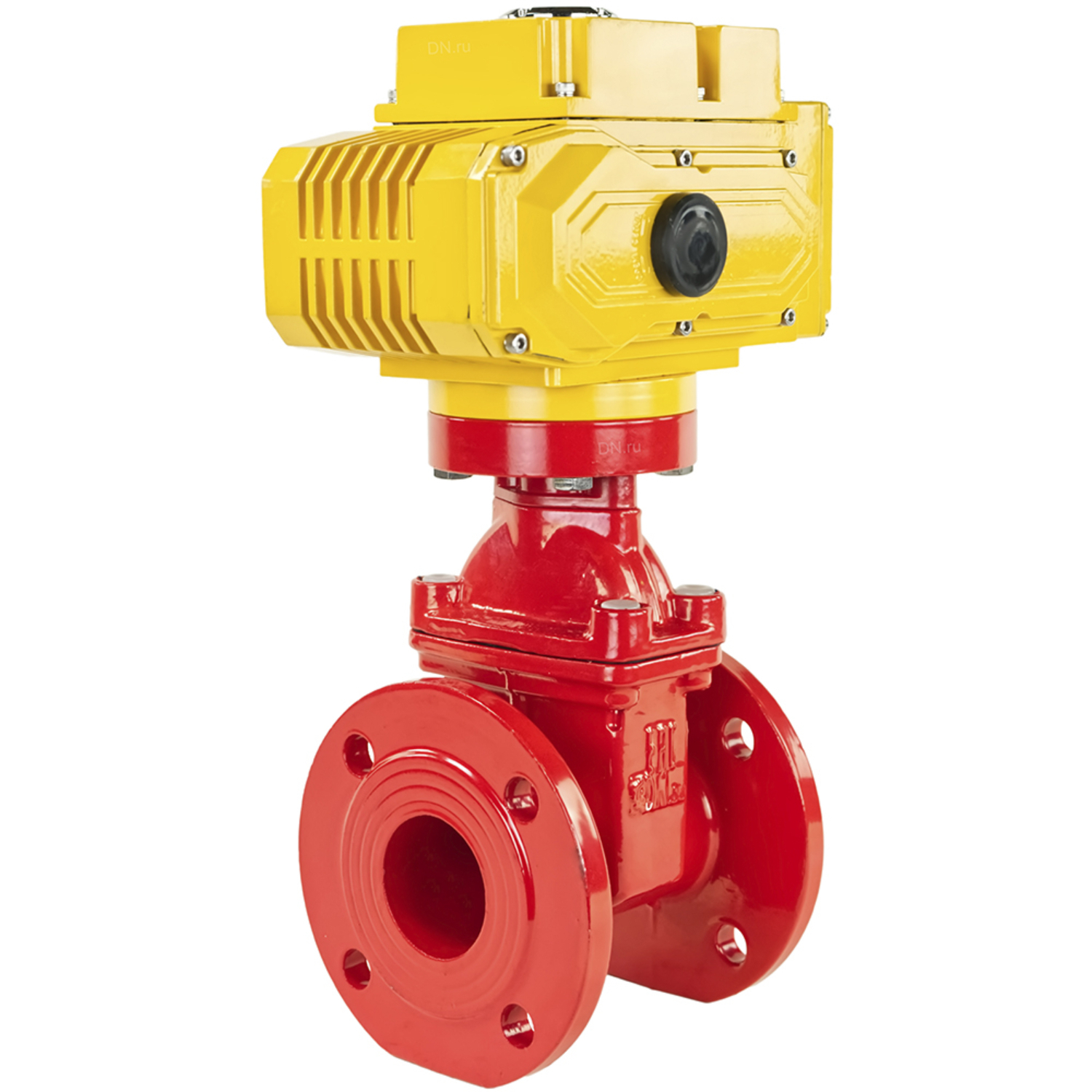 Изображение товара Задвижка клиновая с электроприводом DN.ru D040-00722 DN65 PN16