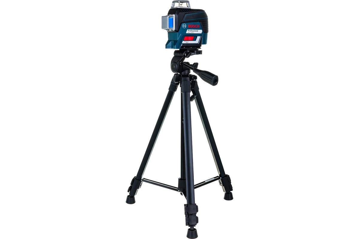 Изображение товара Уровень лазерный Bosch Professional GLL 3-80 C, 0601063R01, на штативе, дальность до 30 м