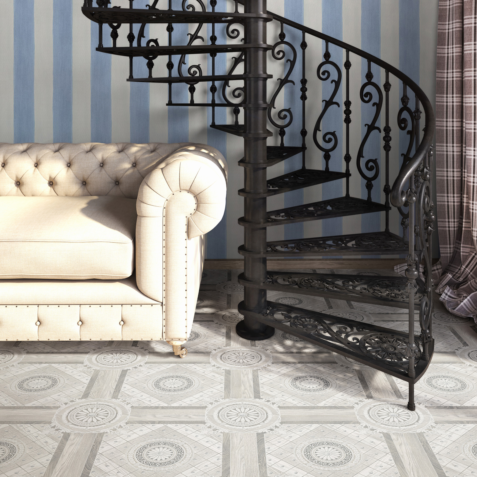 Изображение товара Линолеум полукоммерческий KREAFORTA «Терек» 32 класс 2.5 м