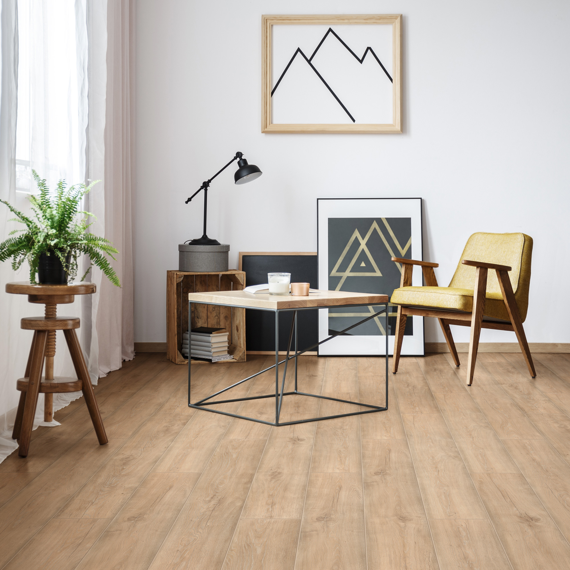 Изображение товара Ламинат Бодлер 33 класс толщина 8 мм с фаской 2.005 м²