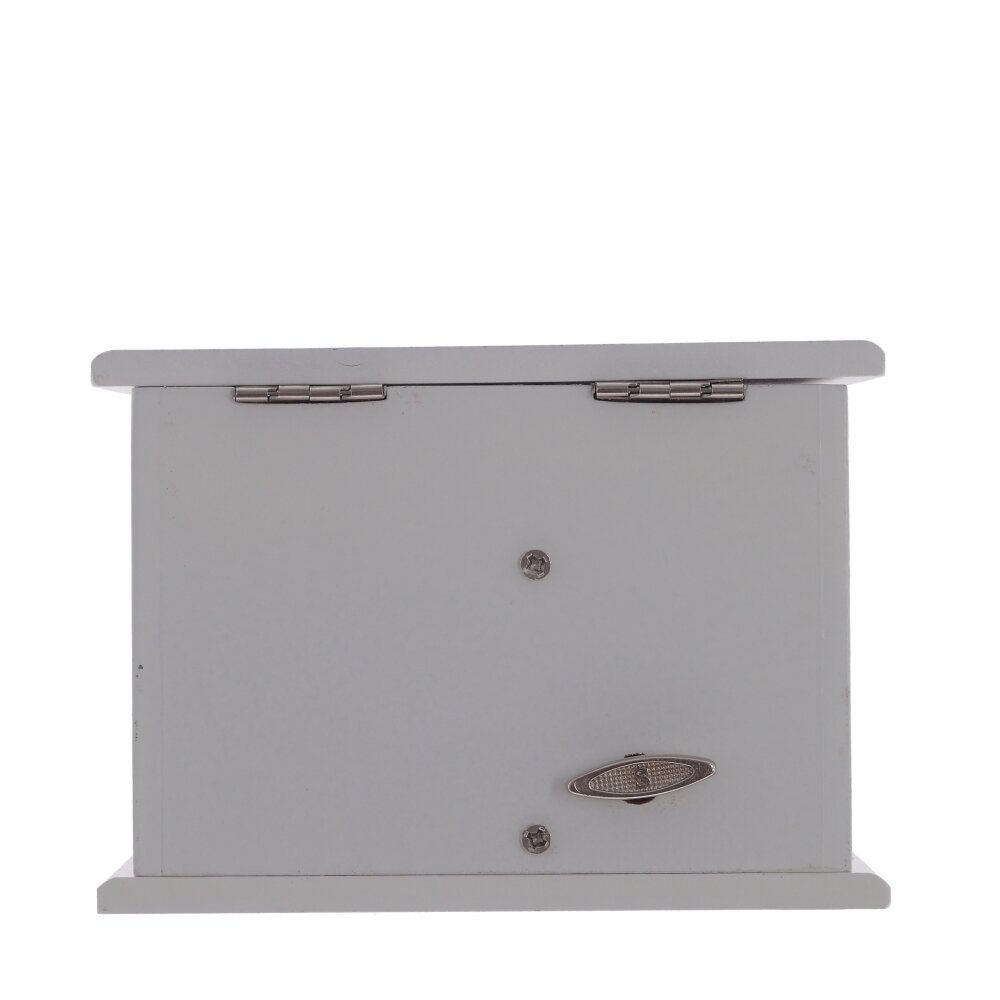 Изображение товара Музыкальная шкатулка для украшений прованс розовая 9×9×9 см