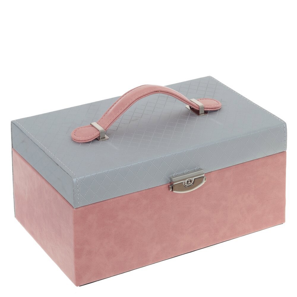 Изображение товара Шкатулка для украшений с дорожным футляром L24 W15 H115 см 768563