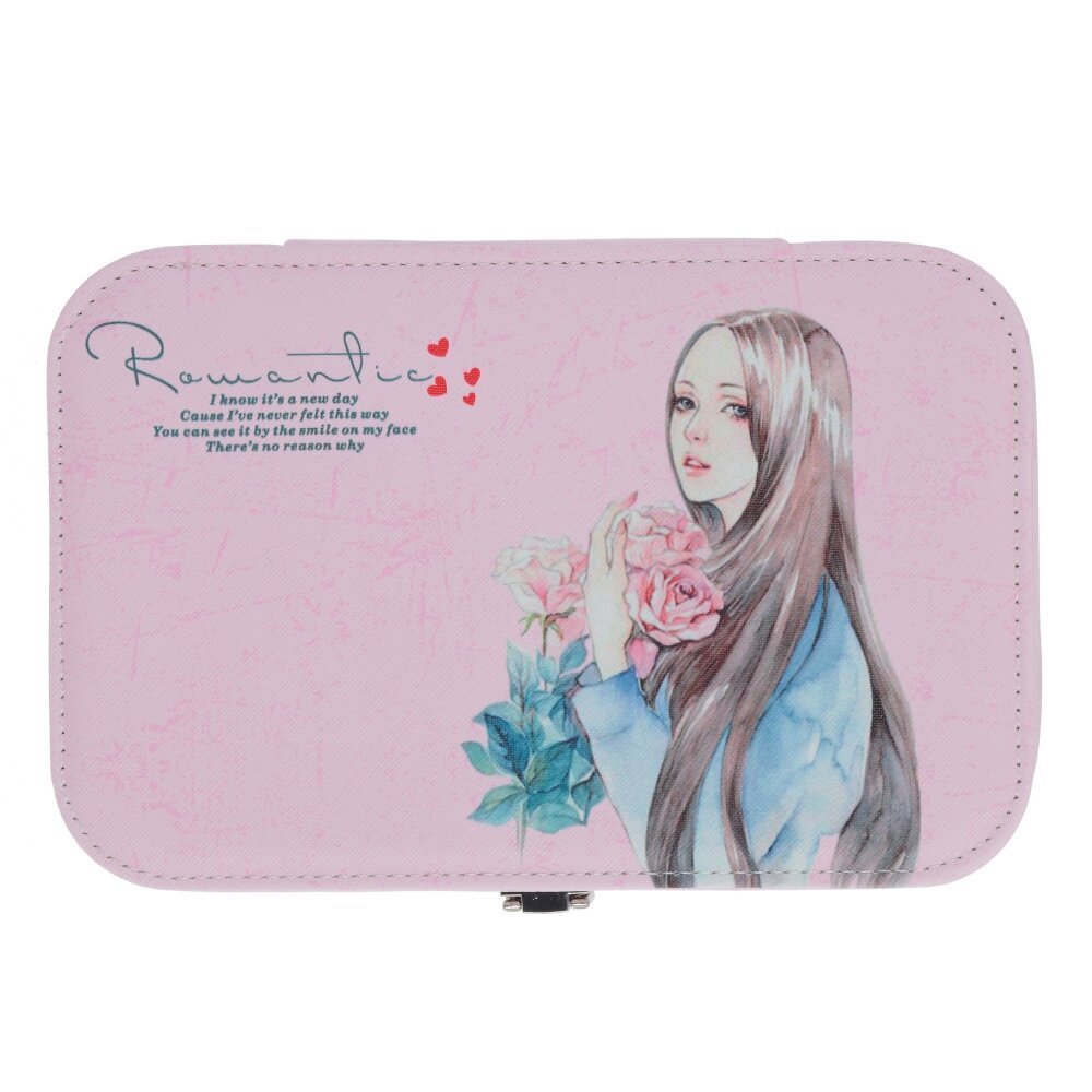 Изображение товара Шкатулка для украшений L22xW15xH7 см розовая