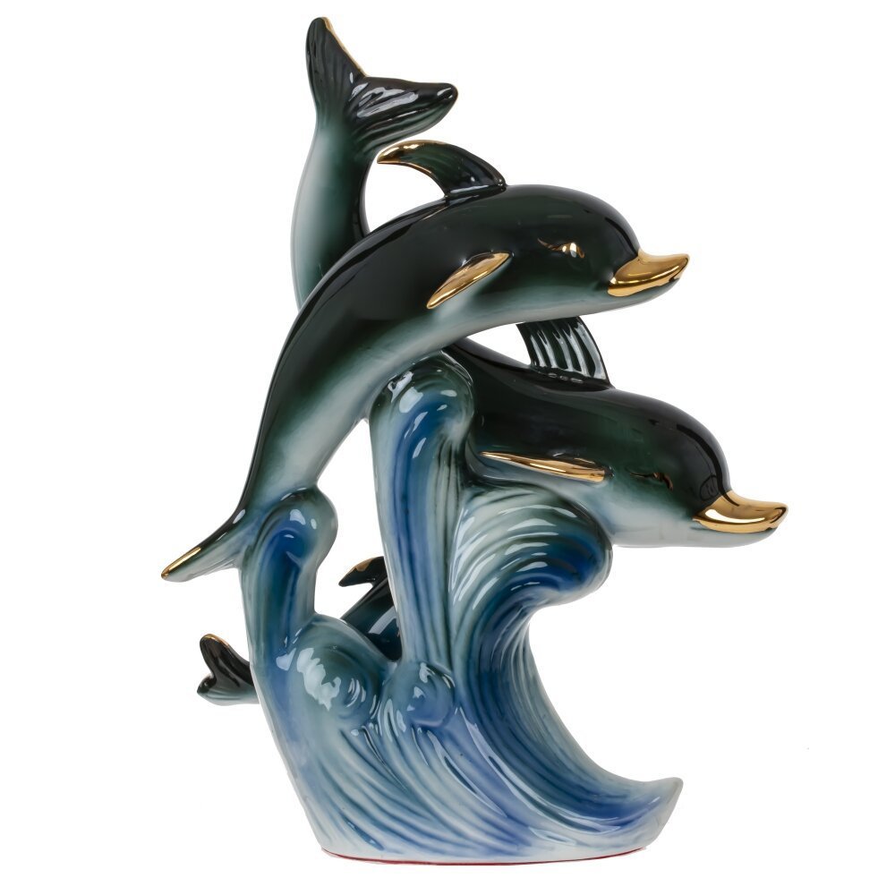 Изображение товара Фигурка декоративная Дельфины L16 W8 H22 см 824172