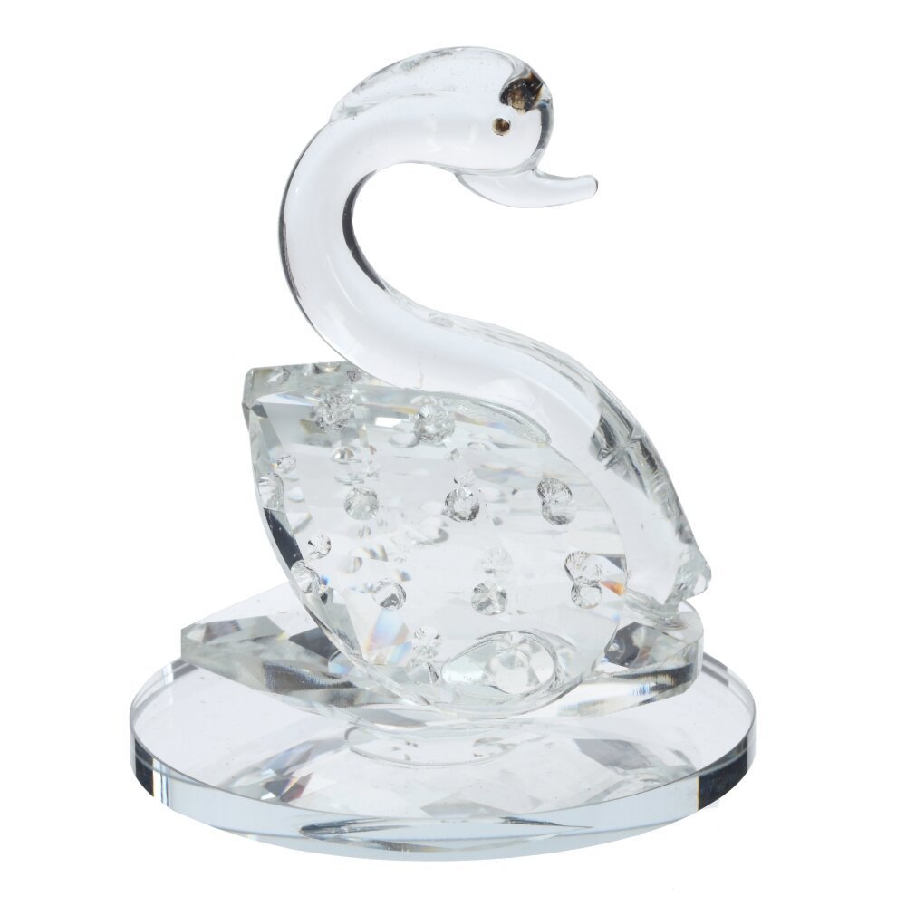 Изображение товара Декоративная фигура Лебедь Из Глазированного Стекла