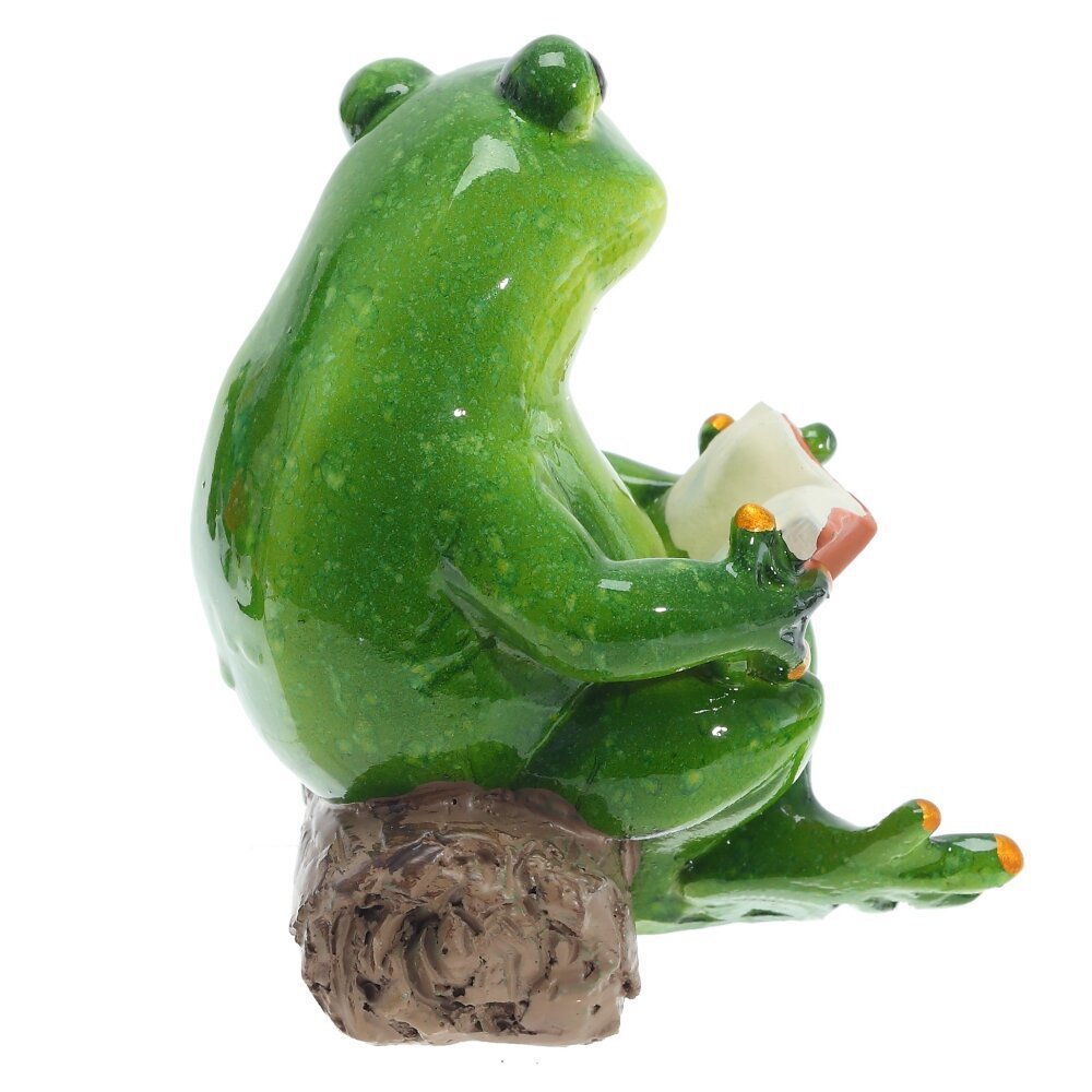 Изображение товара Фигурка декоративная Лягушка 9 см — яркая стильная сувенирная фигура