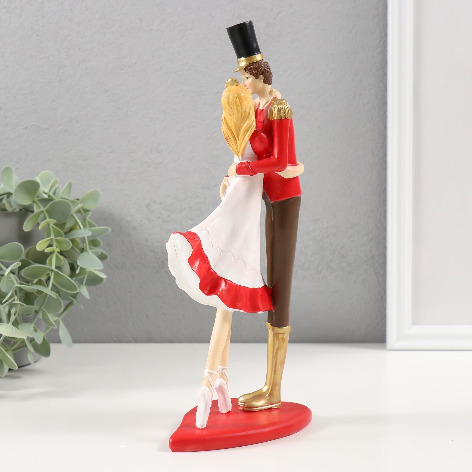 Изображение товара Сувенир полистоун Объятия влюбленных 11х75х25 см 10324714