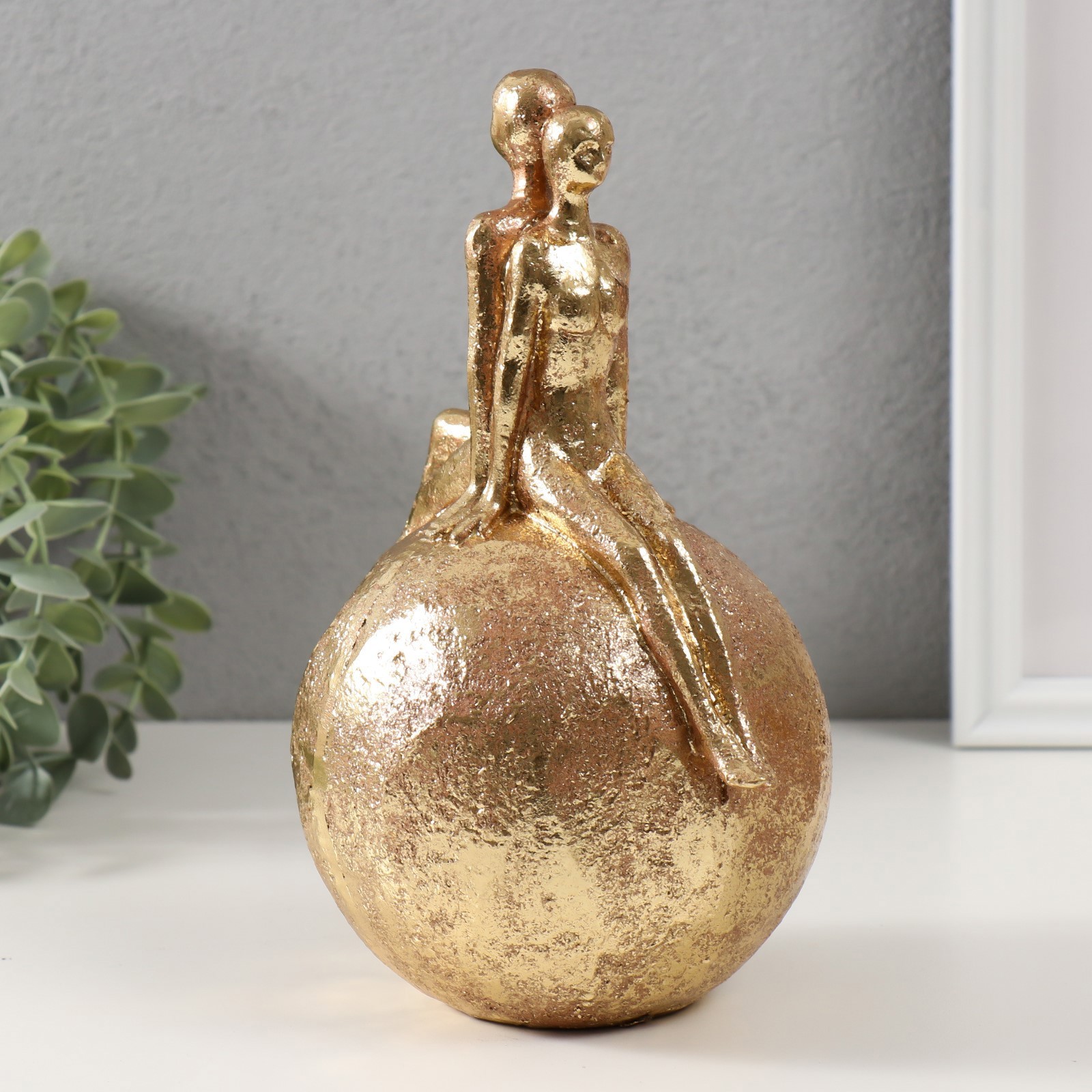 Изображение товара Сувенир полистоун Моя вселенная золото 215х16х13 см 10207588