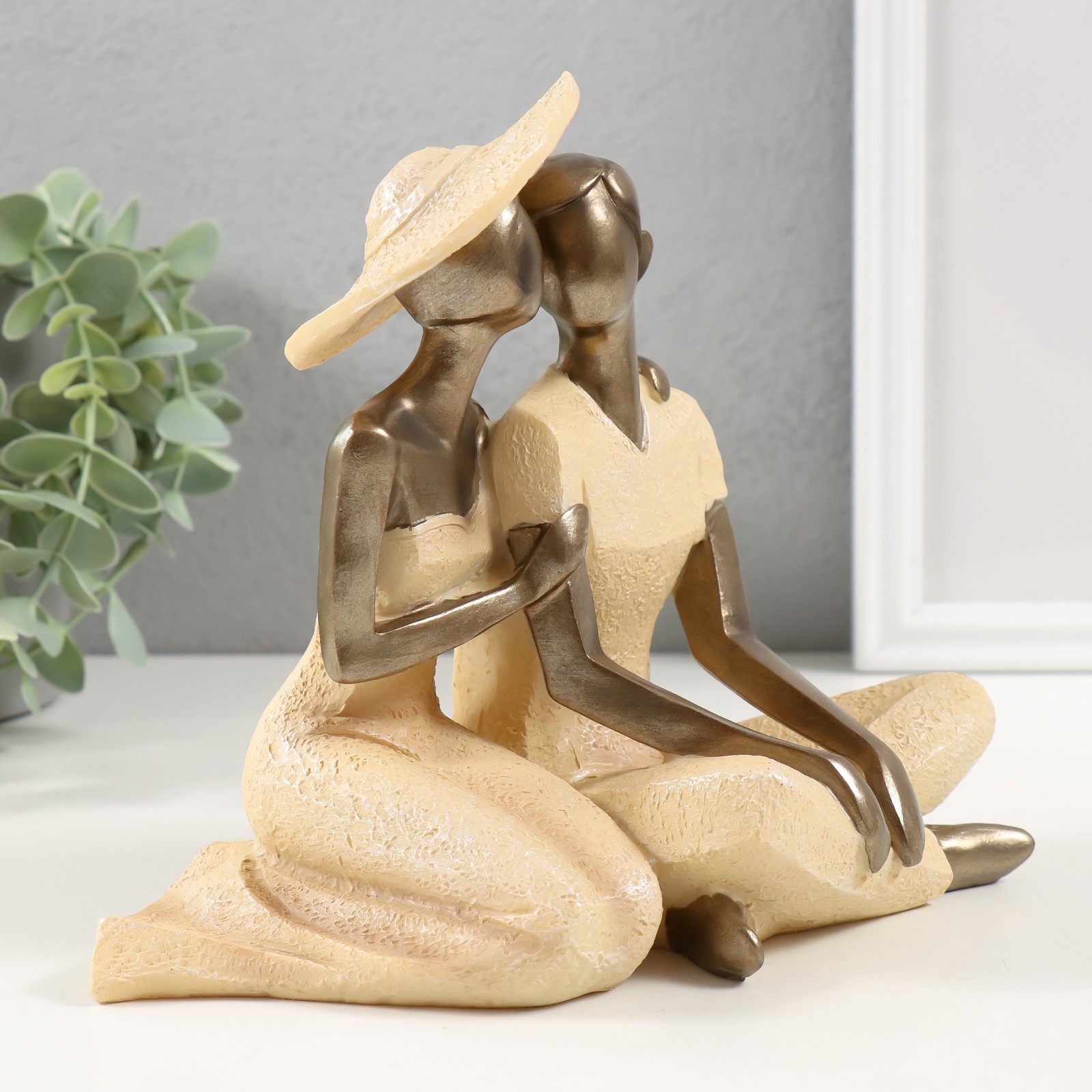 Изображение товара Сувенир полистоун Стильная пара 21х13х18 см 10324656