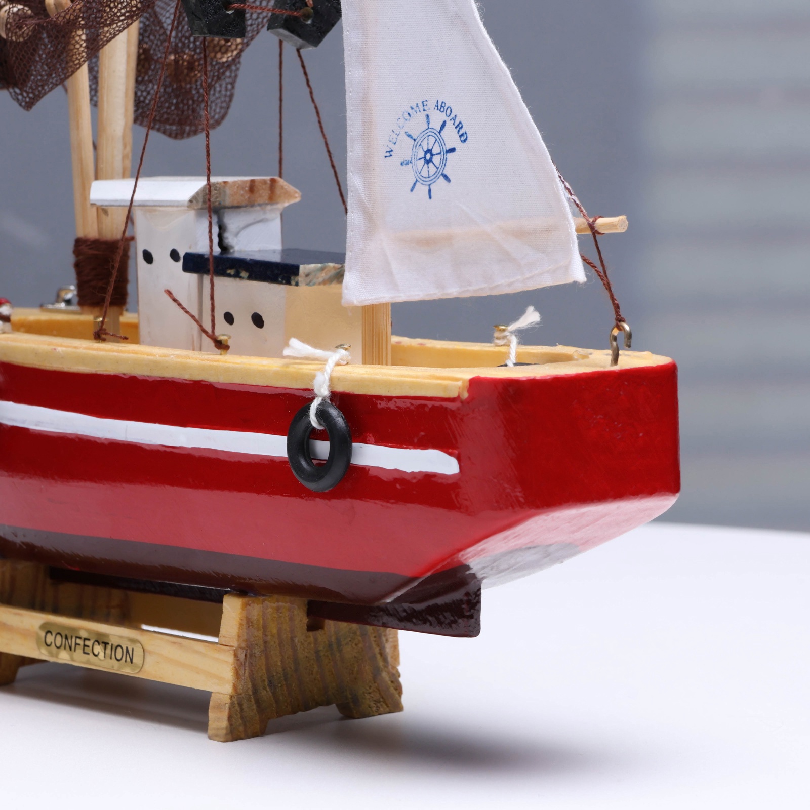 Изображение товара Корабль сувенирный Рыбацкое судно 20*20см 10103006