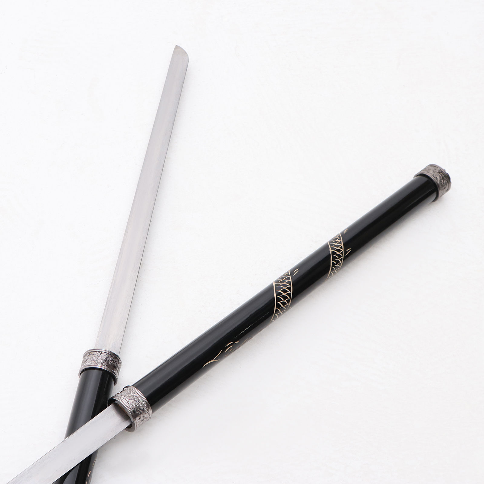 Изображение товара Декоративная катана 2в1 с деревянными ножнами, дракон, 103 см