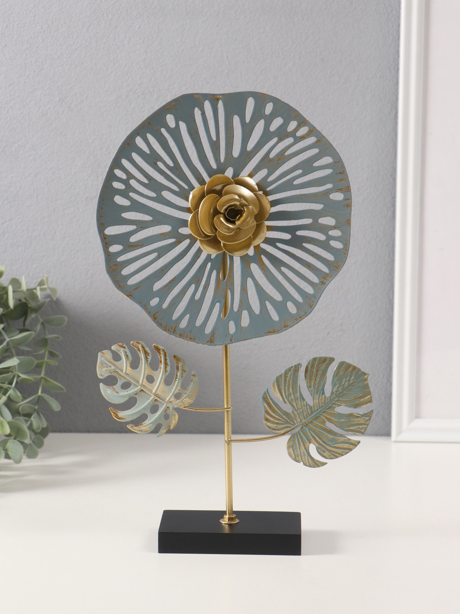 Изображение товара Сувенир металл Тропический цветок 6х195х32 см 10707391