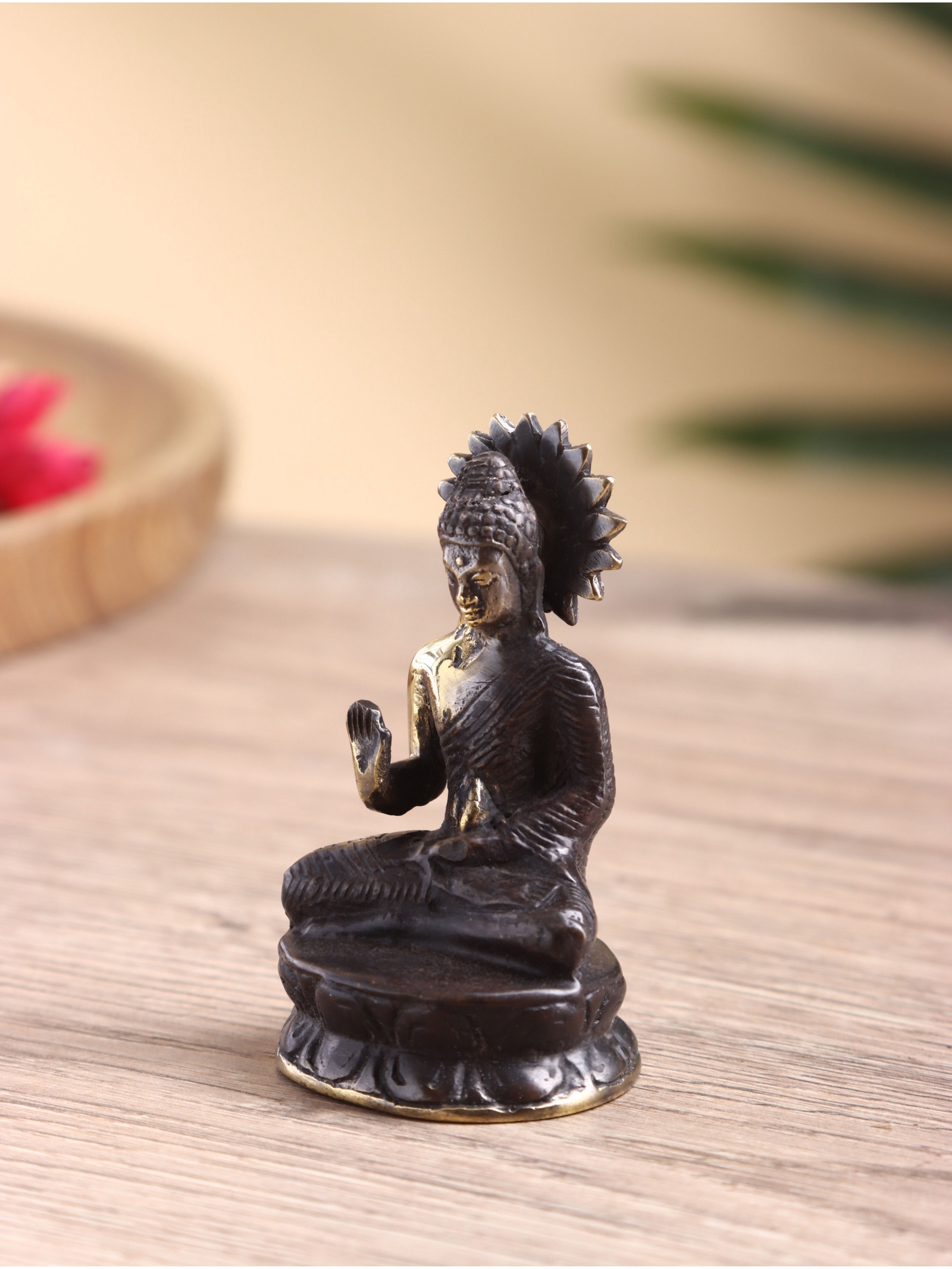 Изображение товара Сувенир бронза Будда 4х4х8 см 10176474