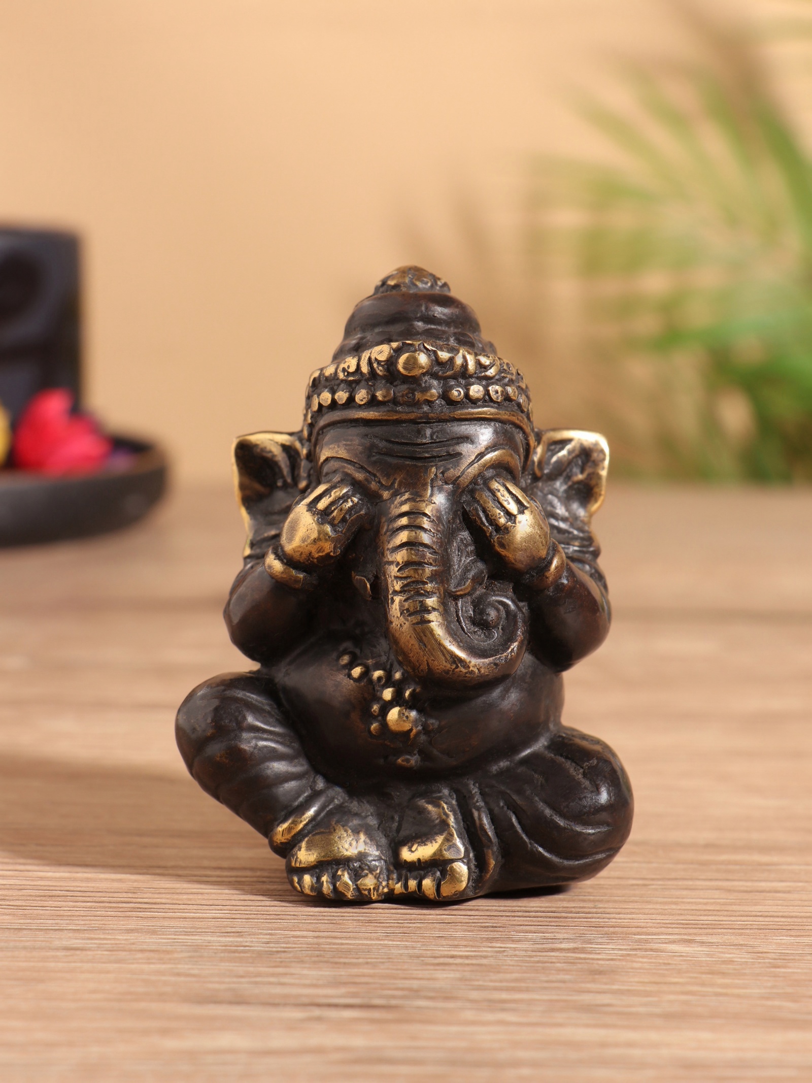 Изображение товара Сувенир бронза Ганеша 6х5х8 см 10176525