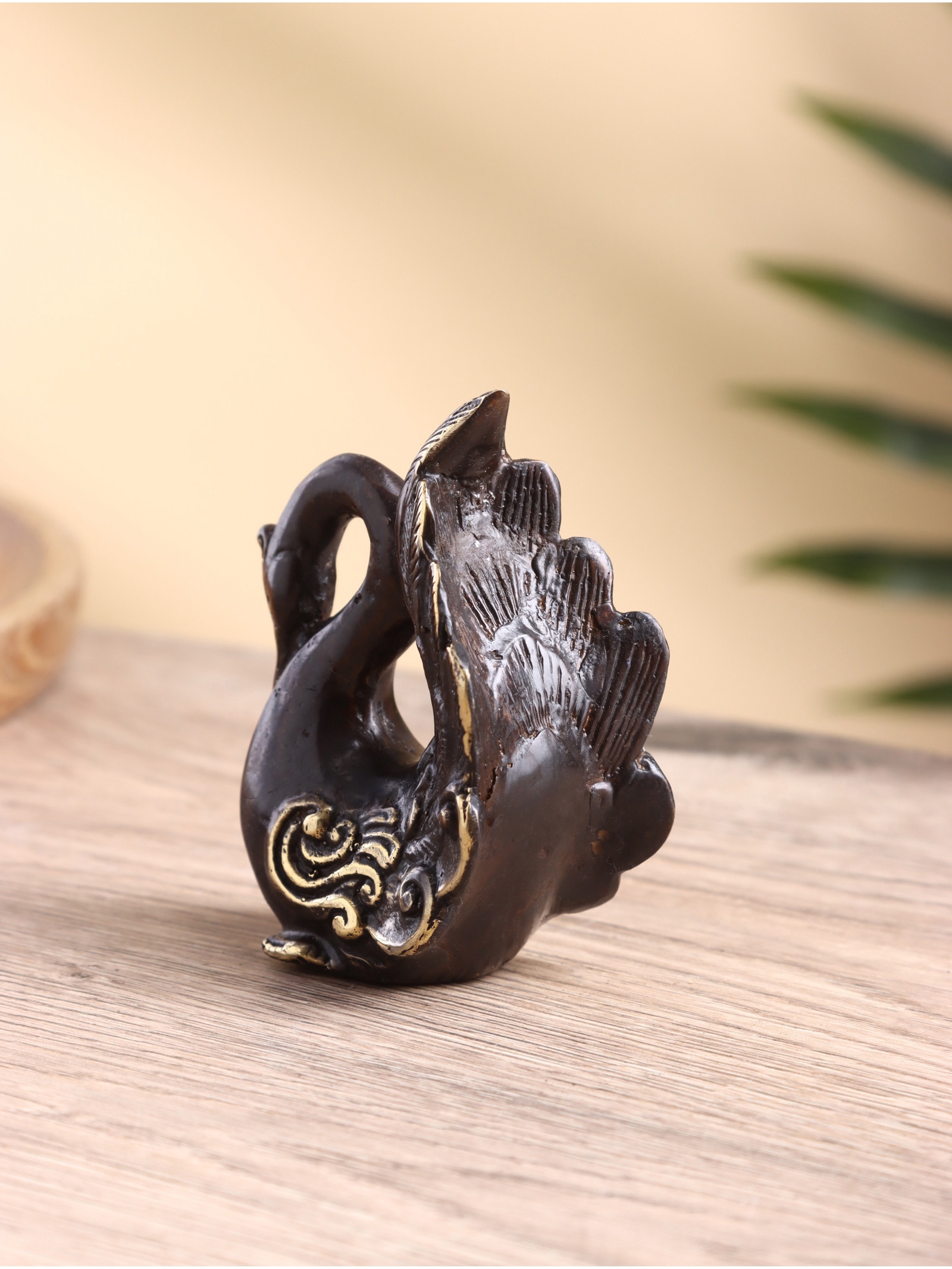 Изображение товара Сувенир бронза Лебедь 8х5х10 см 10176553