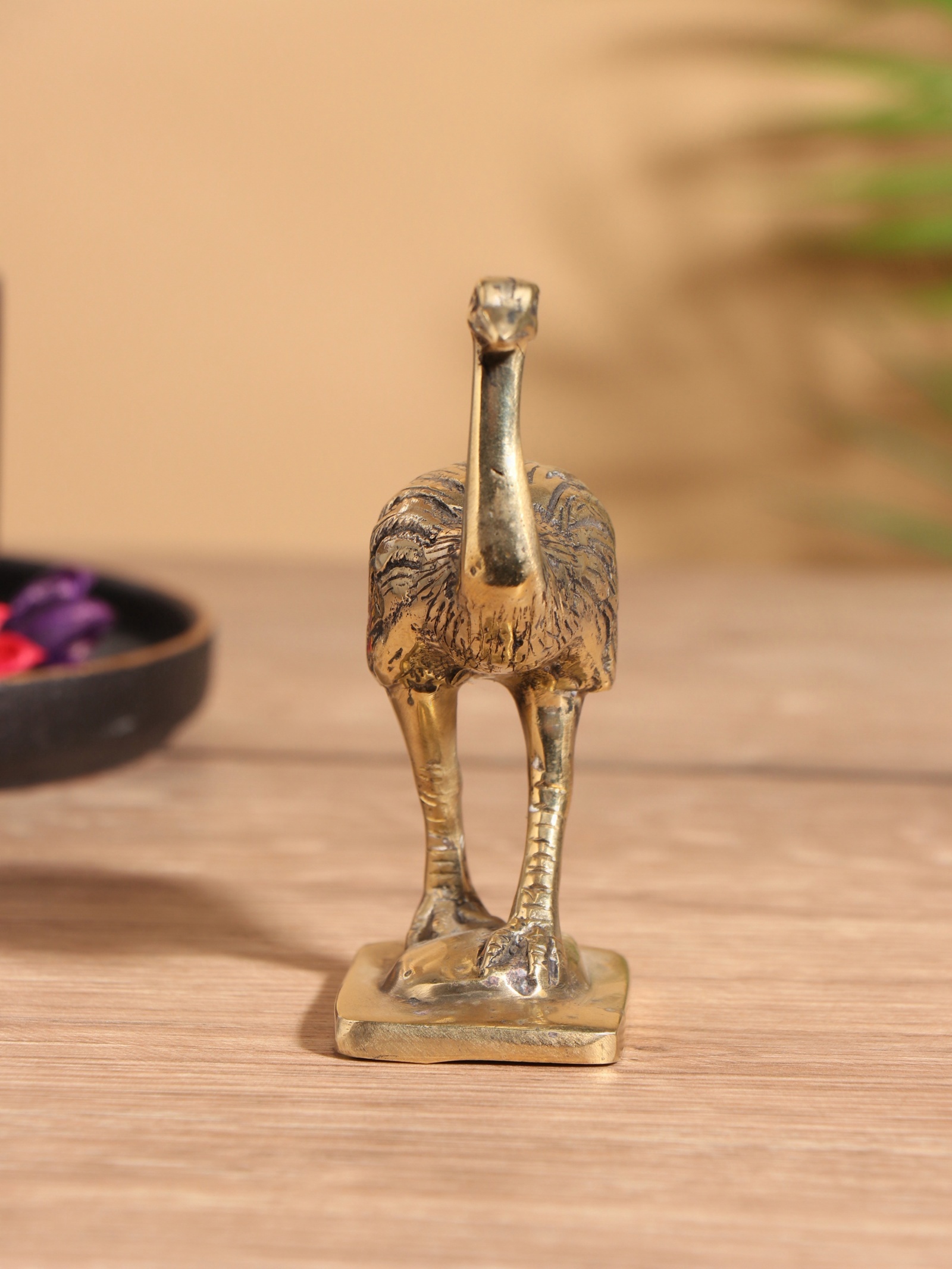 Изображение товара Сувенир бронза «Страус», 7х4х10 см, декор Индонезия