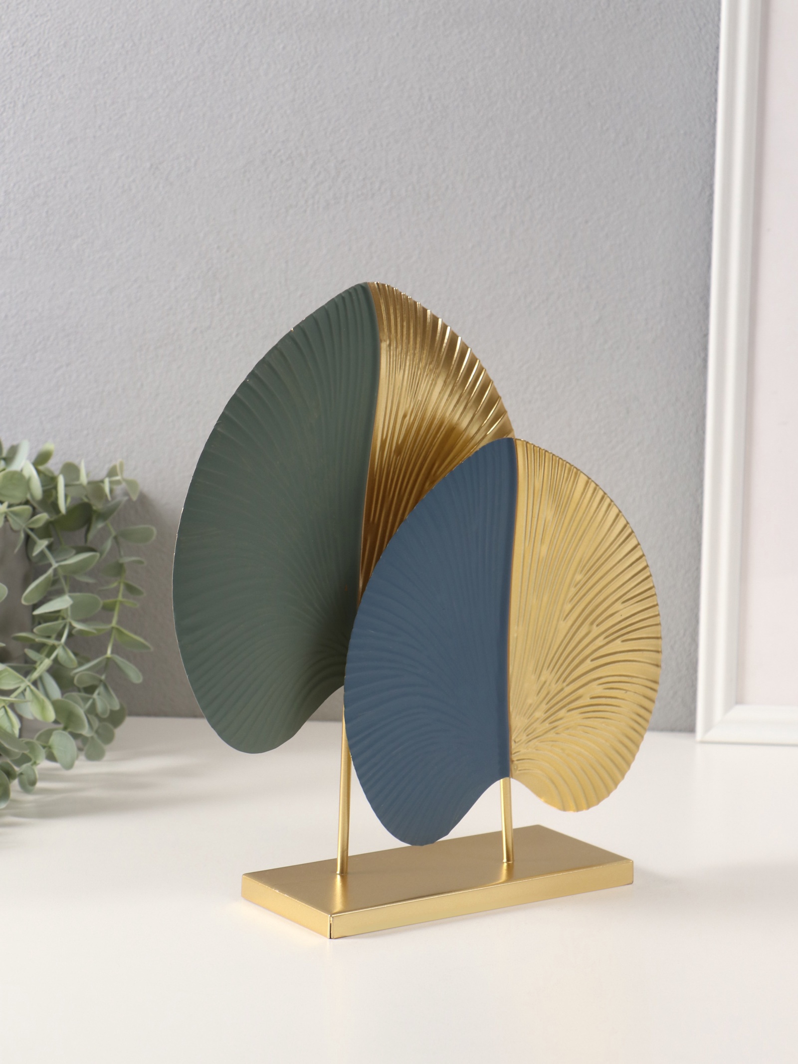 Изображение товара Декоративная фигура СИМА-ЛЕНД Крупные листья Синий