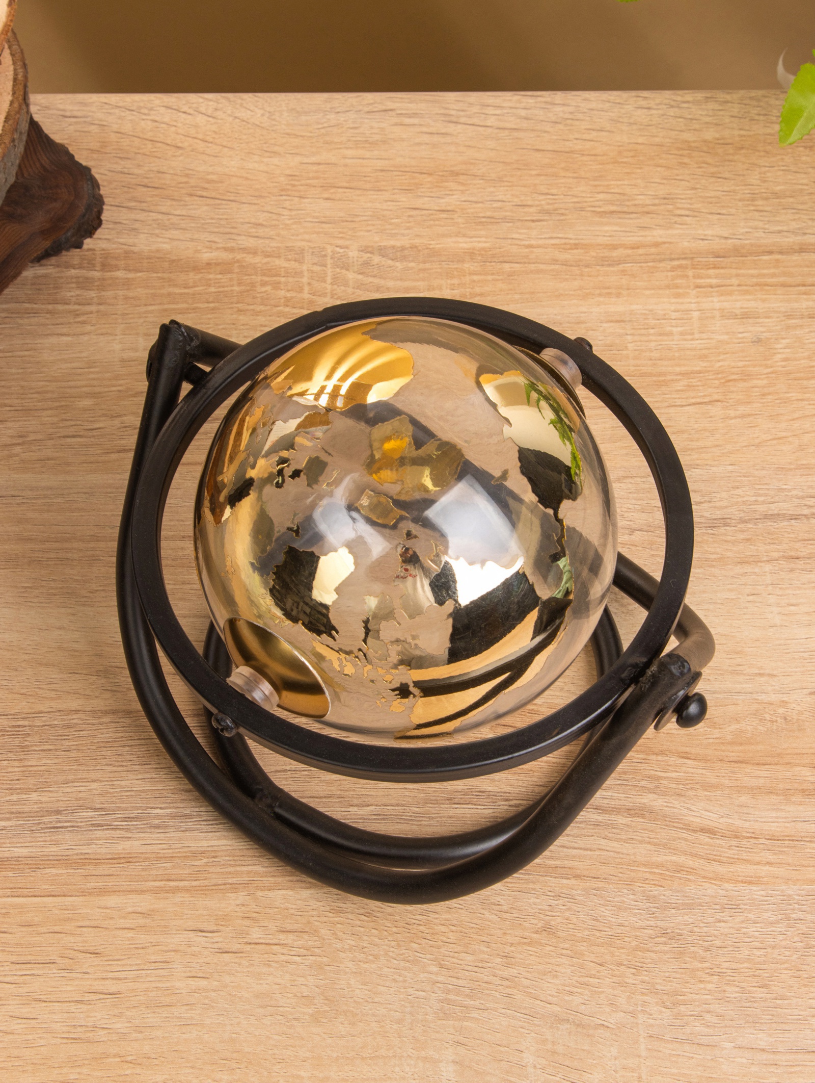 Изображение товара Глобус сувенирный Айрон 155х18х20 см стекло металл 10654321 Изображение товара Глобус сувенирный Айрон 155х18х20 см стекло металл 10654321