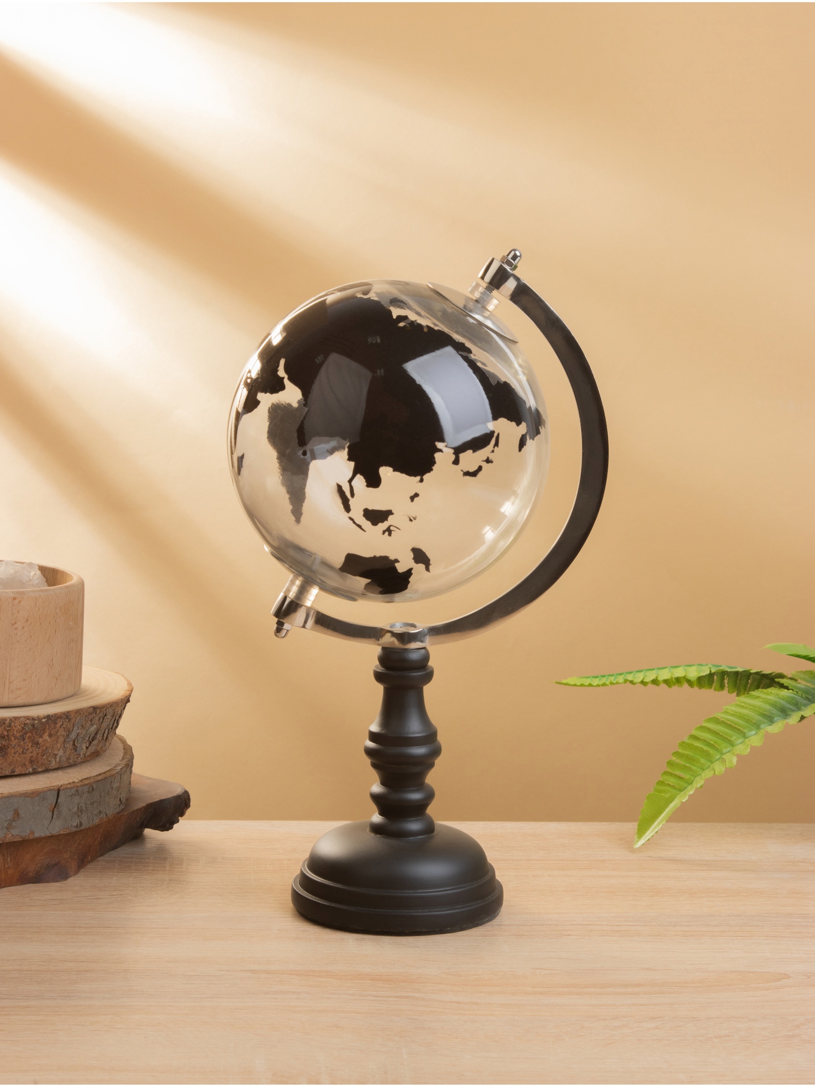 Изображение товара Глобус сувенирный Темная ночь 15х175х31 см стекло дерево 10654327 Изображение товара Глобус сувенирный Темная ночь 15х175х31 см стекло дерево 10654327