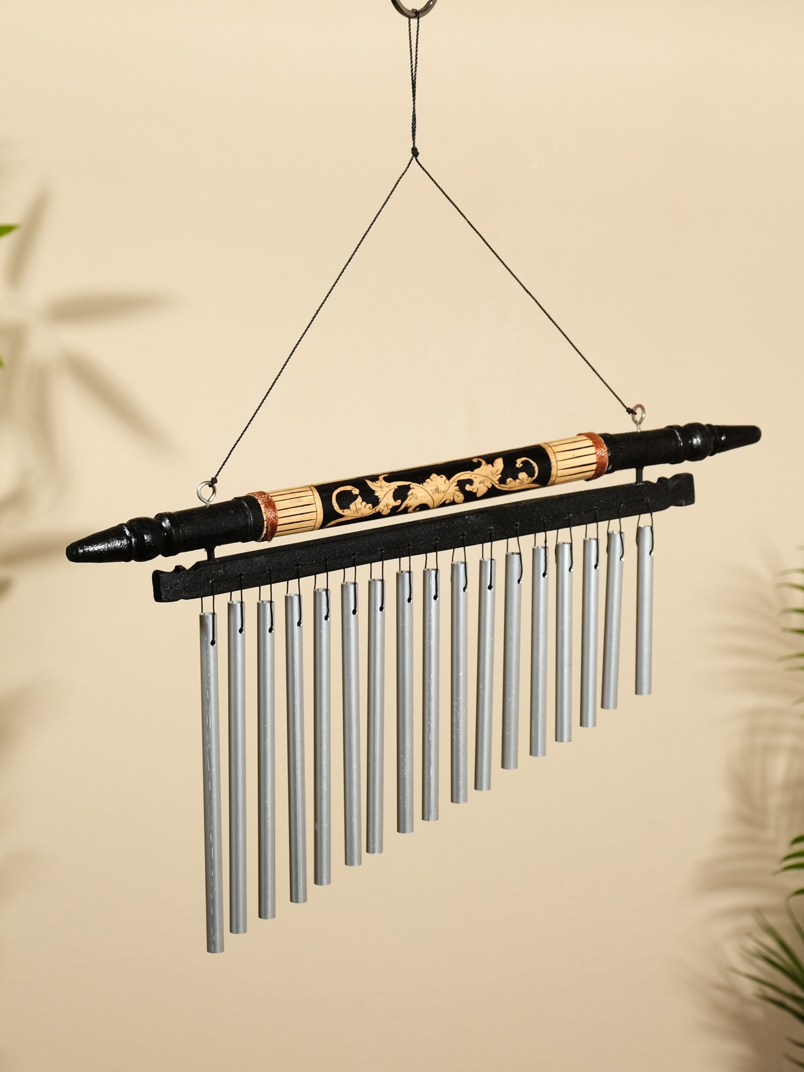 Изображение товара Музыка ветра Восток бамбук дерево алюминий 40х2х40 см 10485404