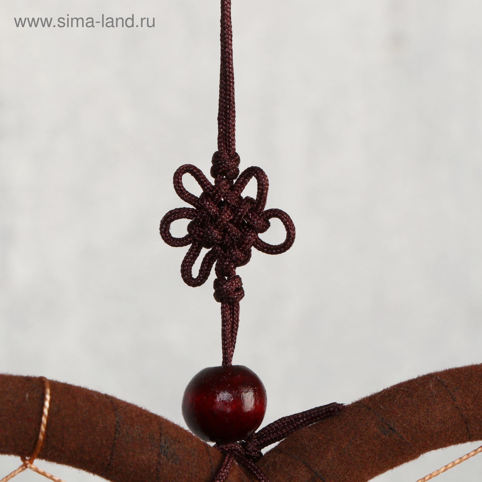 Изображение товара Музыка ветра металл Сердце с сердечками 4 трубки 5 колокольчиков d=17 см длина 65 см 3919609