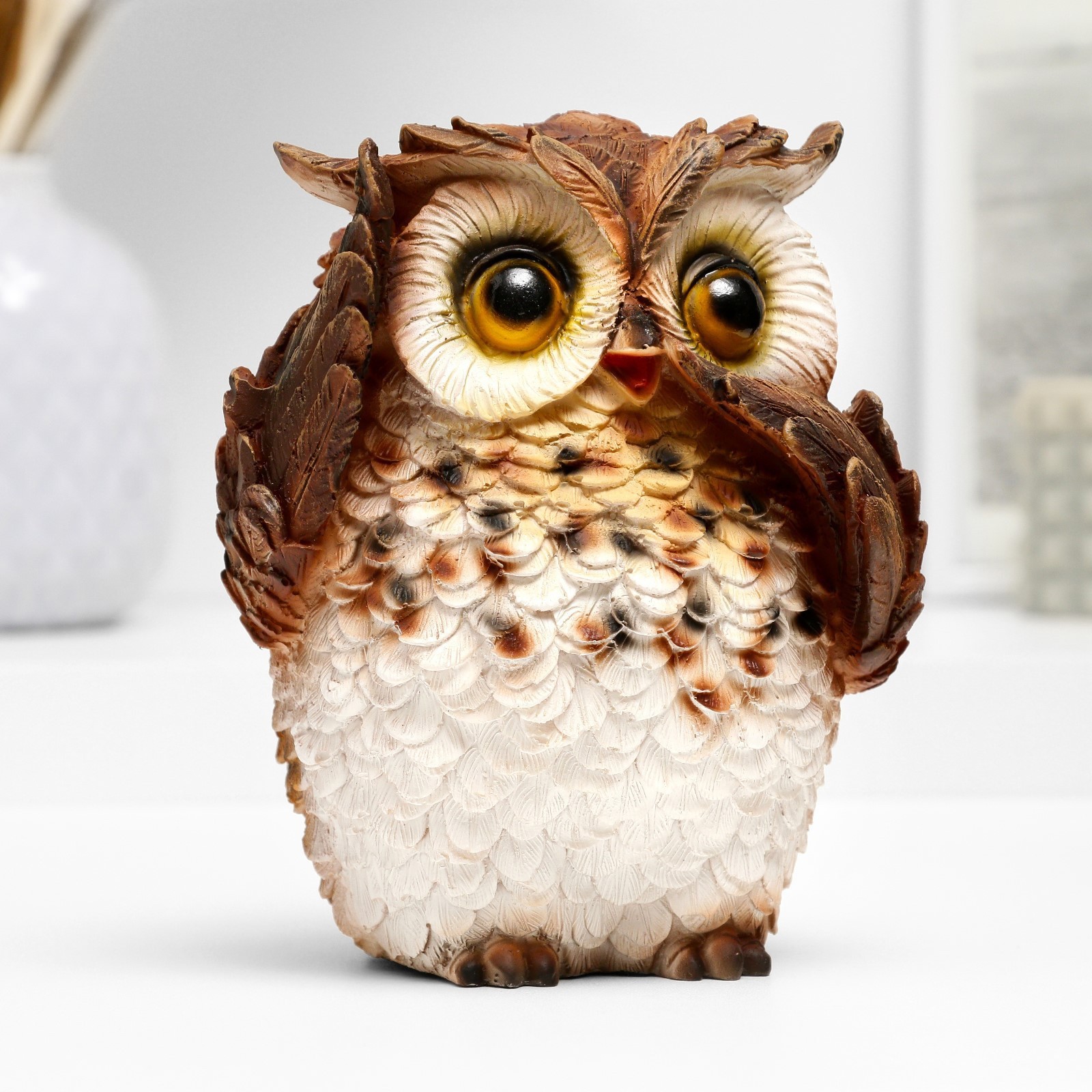 Изображение товара Копилка Сова 11x10.5x15 см — ХОРОШИЕ СУВЕНИРЫ